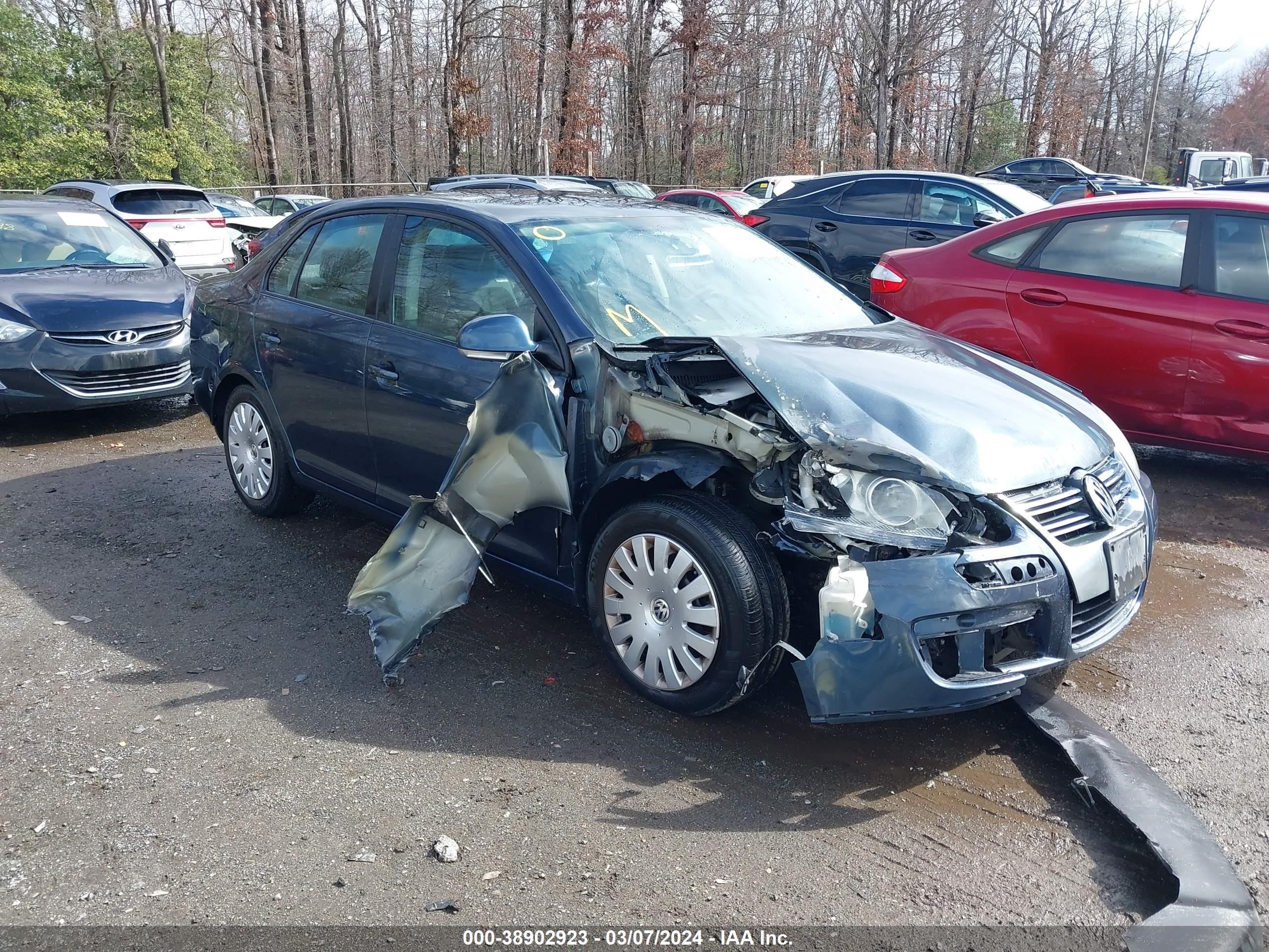 VOLKSWAGEN JETTA 2008 3vwjm71k08m113227