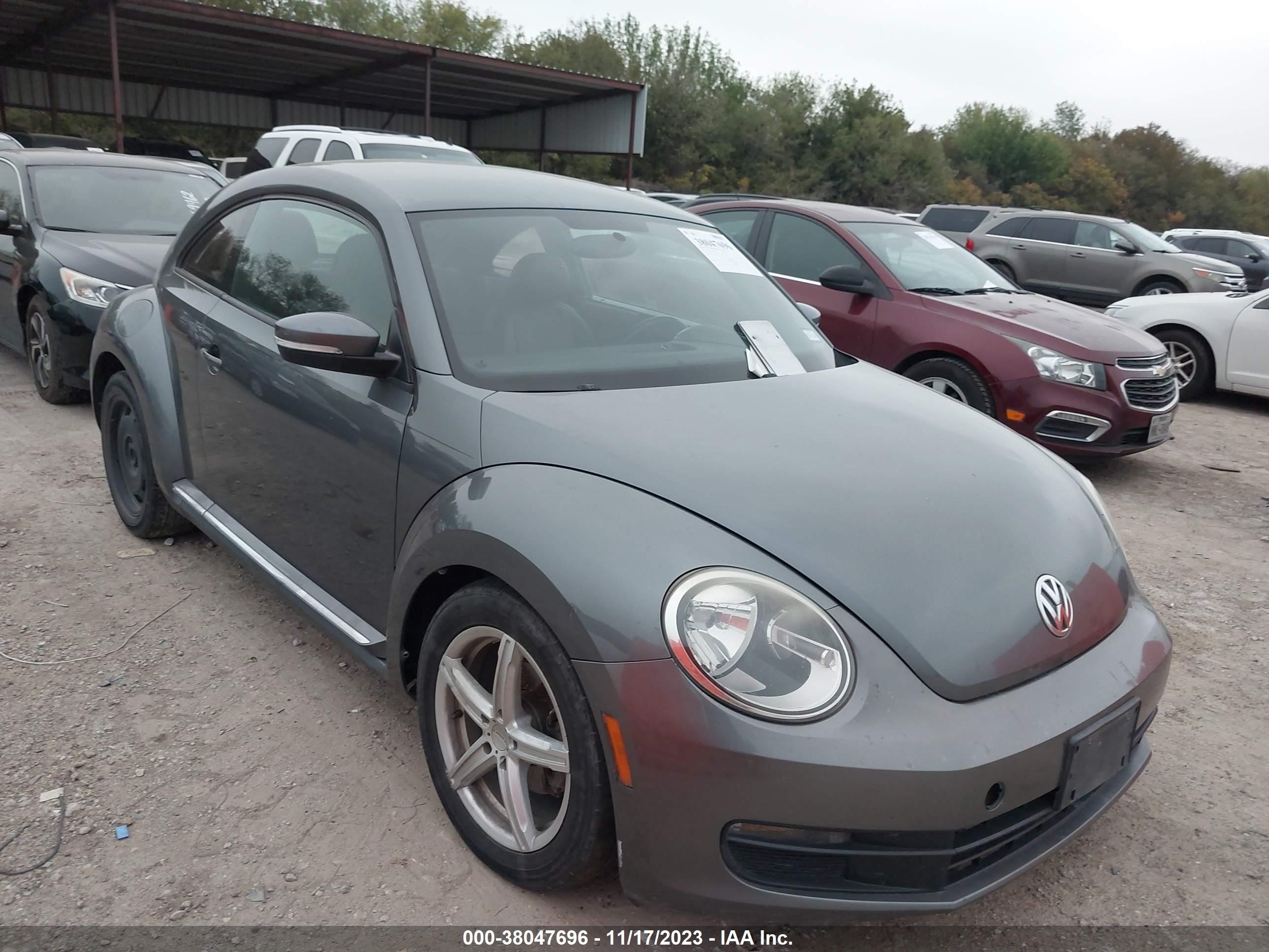 VOLKSWAGEN BEETLE 2012 3vwjx7at3cm609079