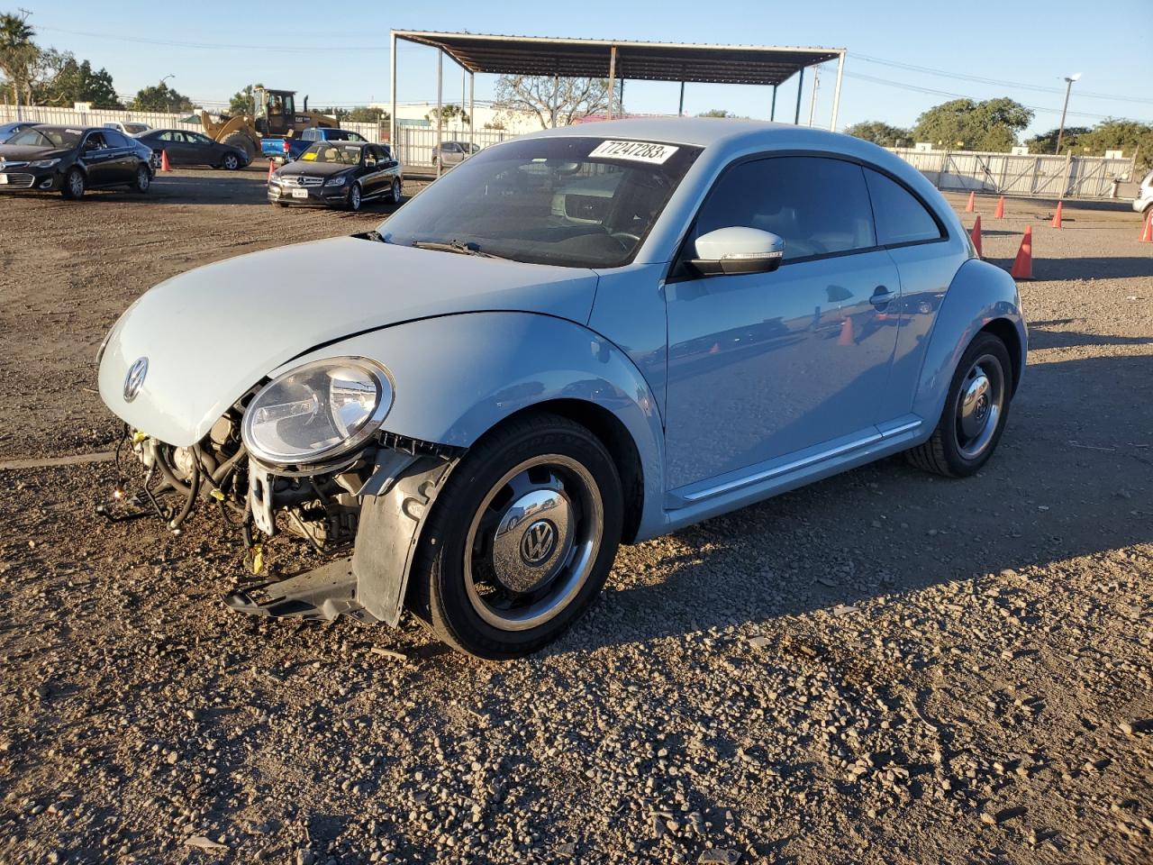 VOLKSWAGEN BEETLE 2013 3vwjx7at5dm641288