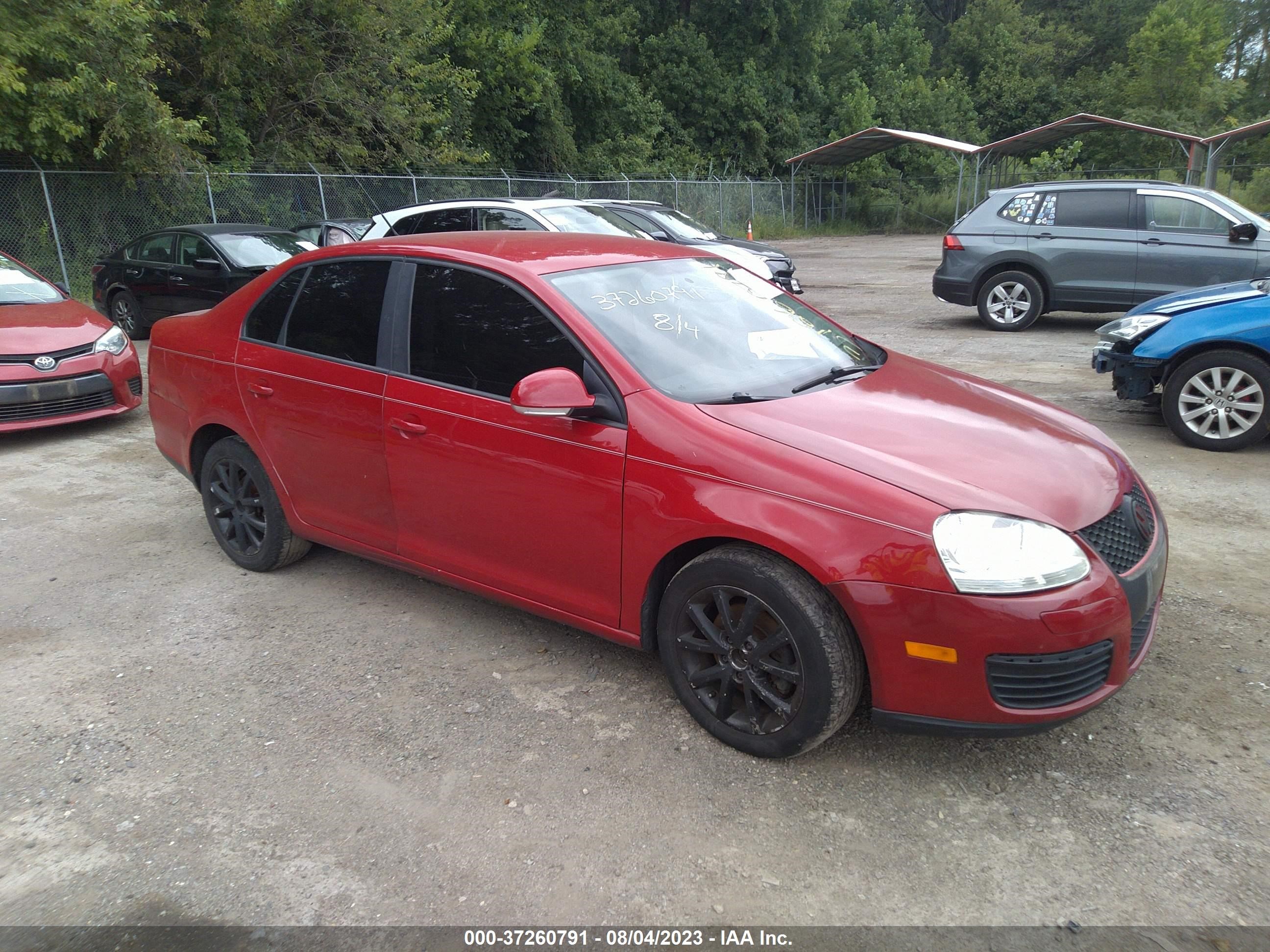 VOLKSWAGEN JETTA 2008 3vwjz71k38m108332