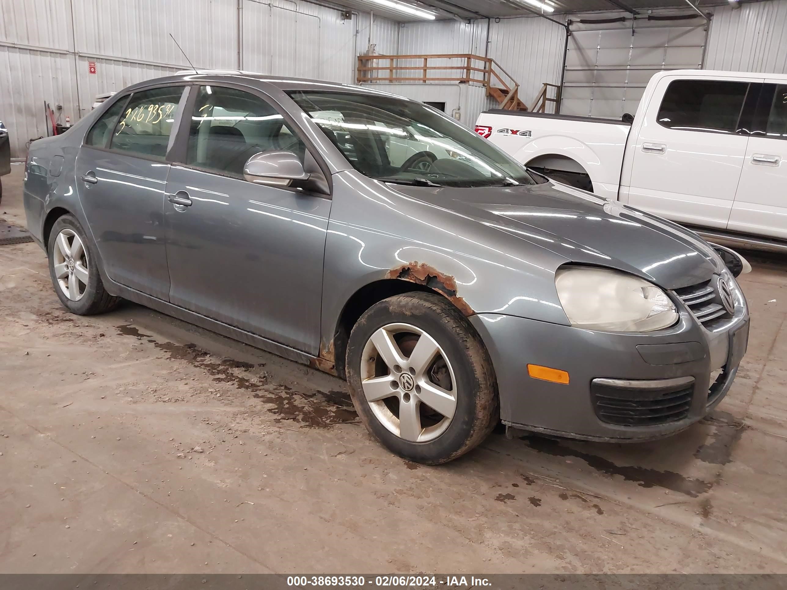 VOLKSWAGEN JETTA 2008 3vwjz71k78m089591