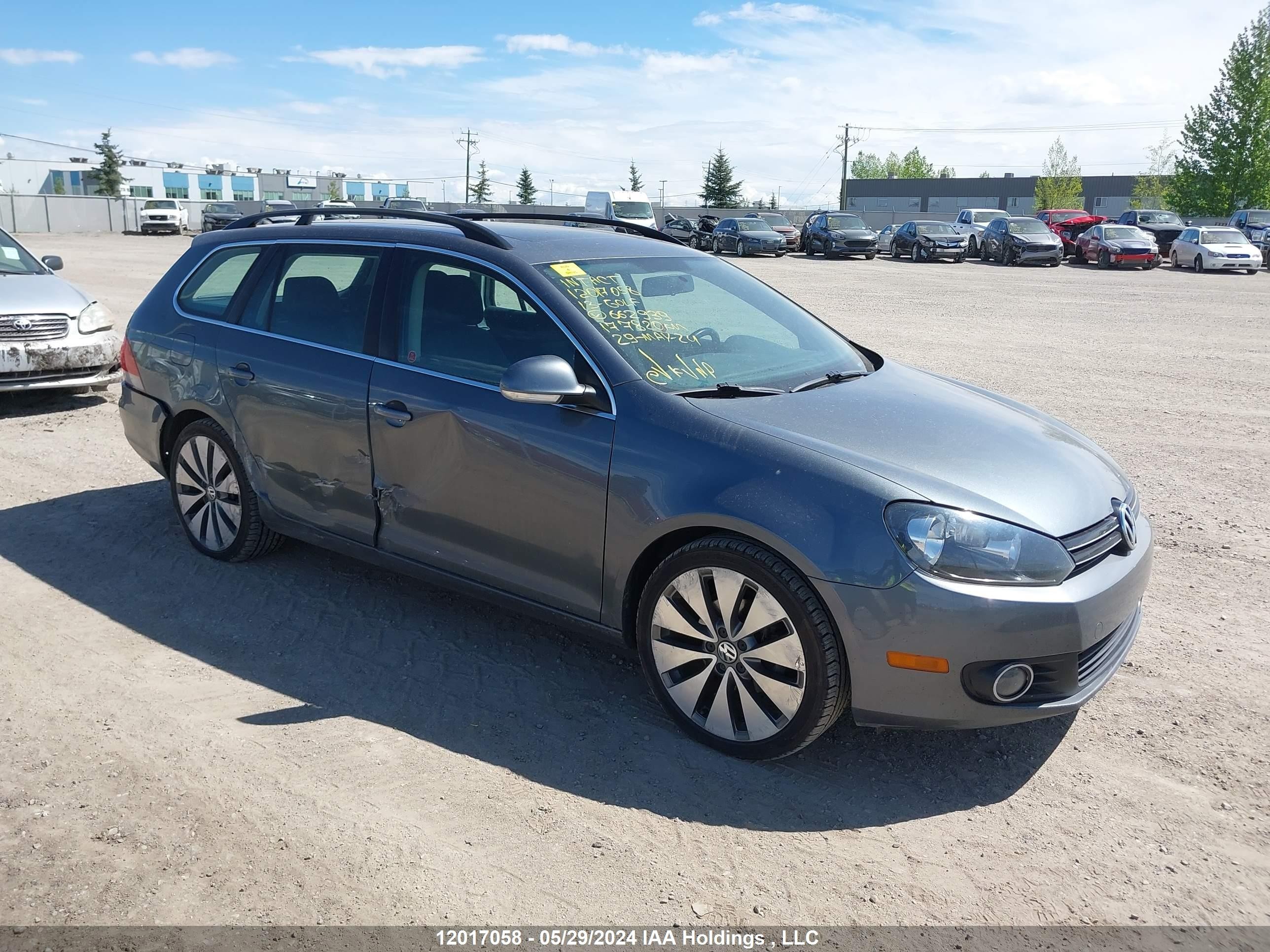 VOLKSWAGEN GOLF 2013 3vwkx7aj0dm662939