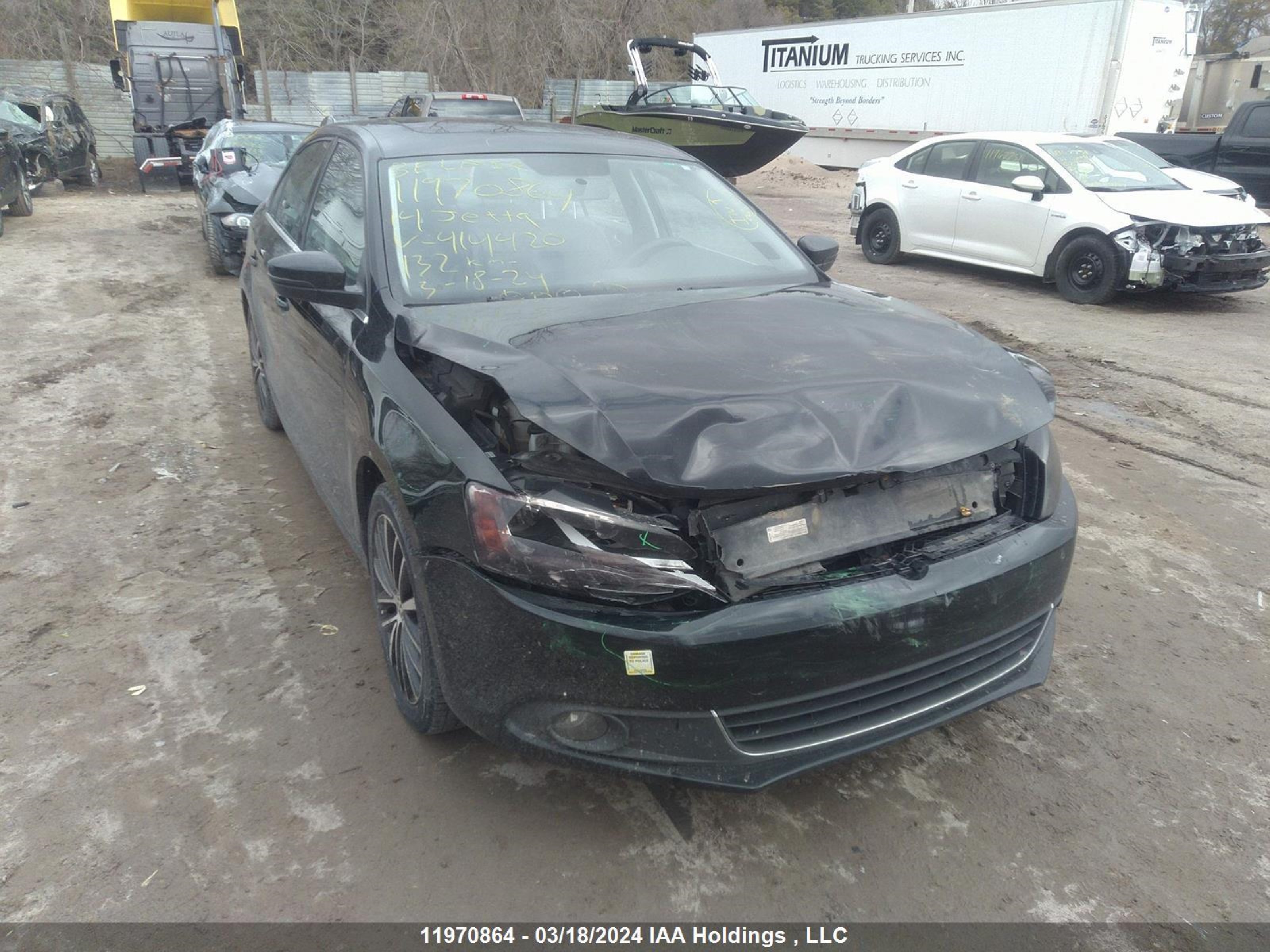 VOLKSWAGEN JETTA 2014 3vwl07ajxem414420