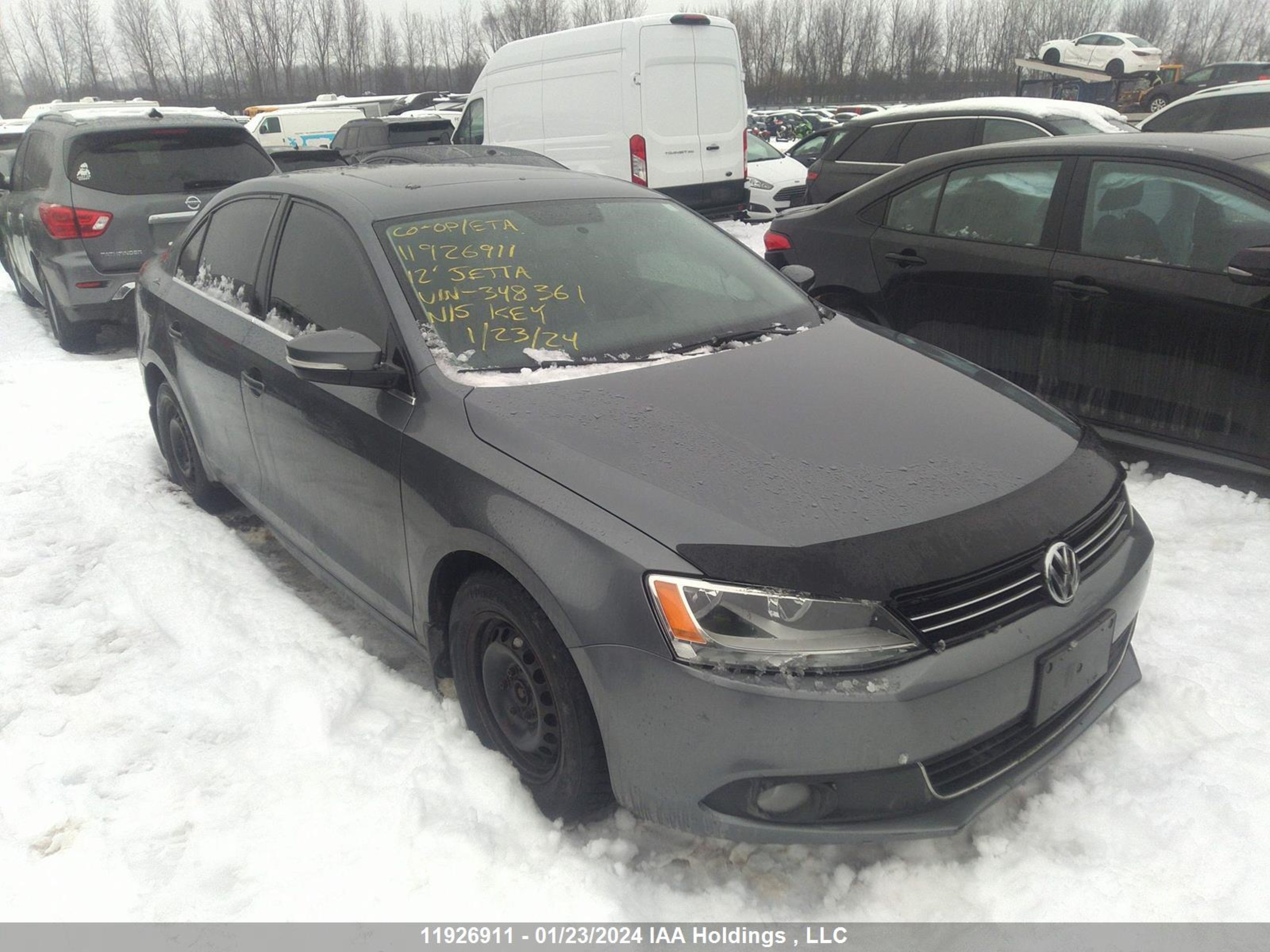 VOLKSWAGEN JETTA 2012 3vwll7aj1cm348361