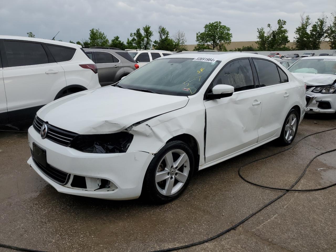 VOLKSWAGEN JETTA 2014 3vwll7aj2em410482