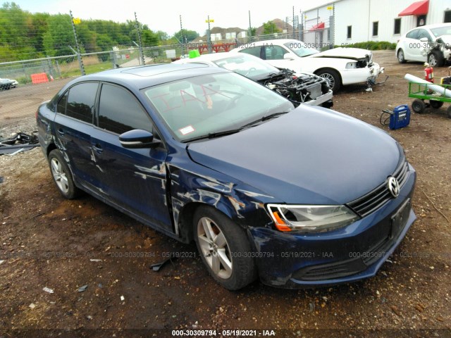 VOLKSWAGEN JETTA SEDAN 2012 3vwll7aj3cm318116