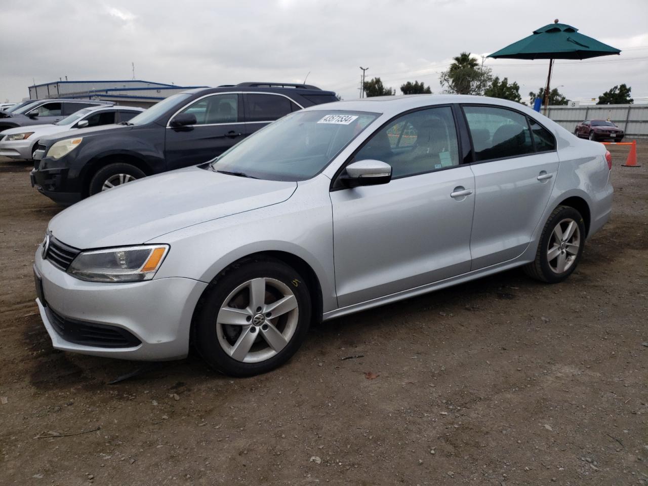 VOLKSWAGEN JETTA 2012 3vwll7aj4cm388580