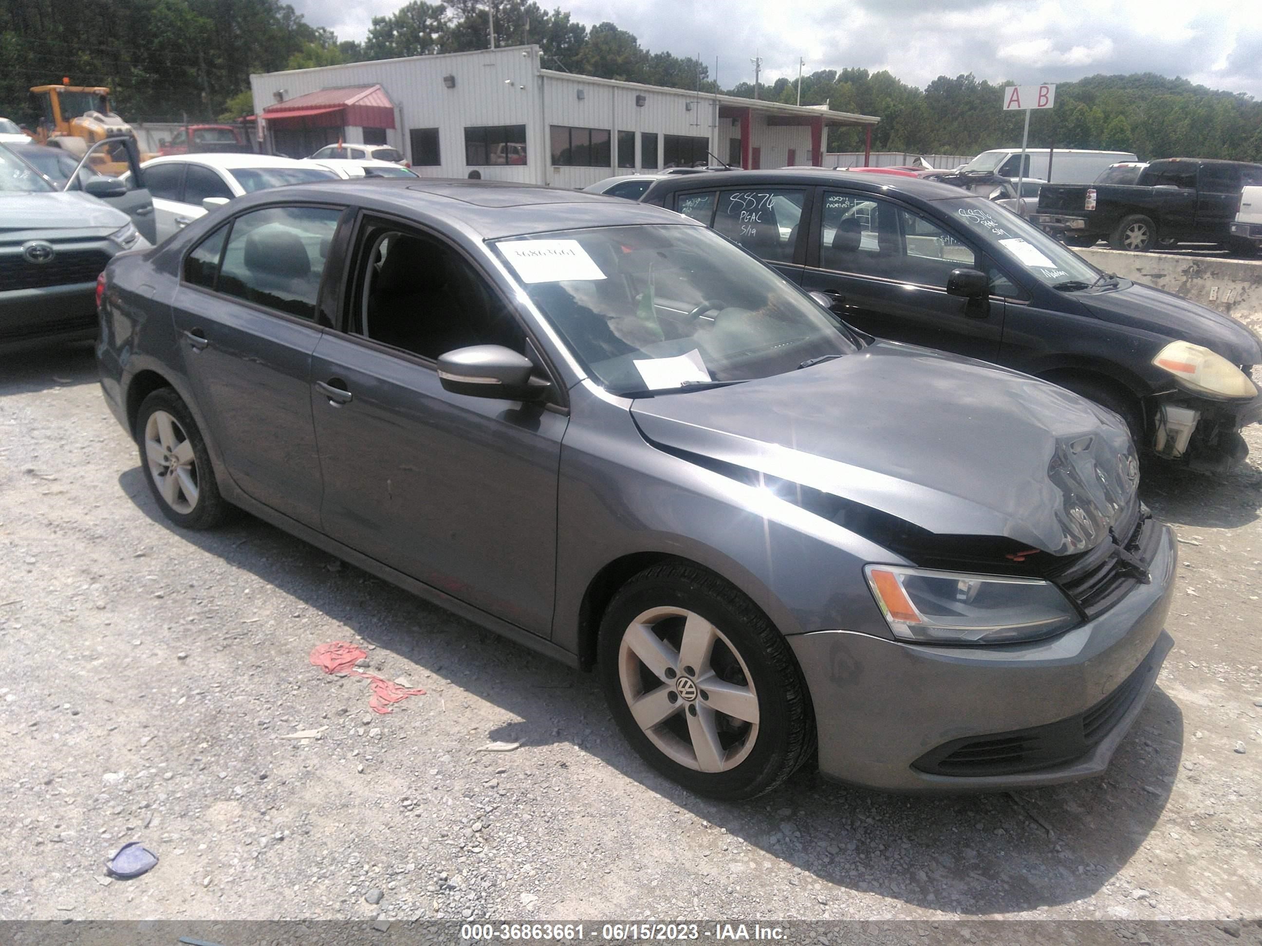 VOLKSWAGEN JETTA TDI 2012 3vwll7aj4cm396906