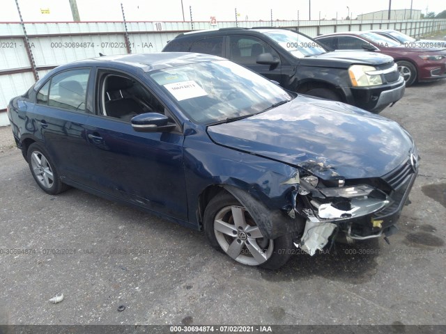 VOLKSWAGEN JETTA SEDAN 2012 3vwll7aj7cm040546