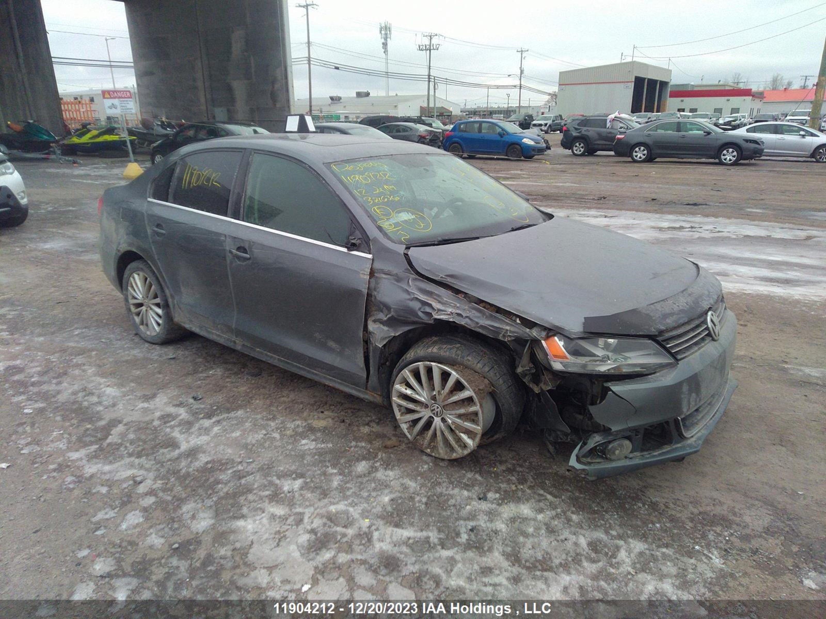 VOLKSWAGEN JETTA 2012 3vwll7aj8cm371636