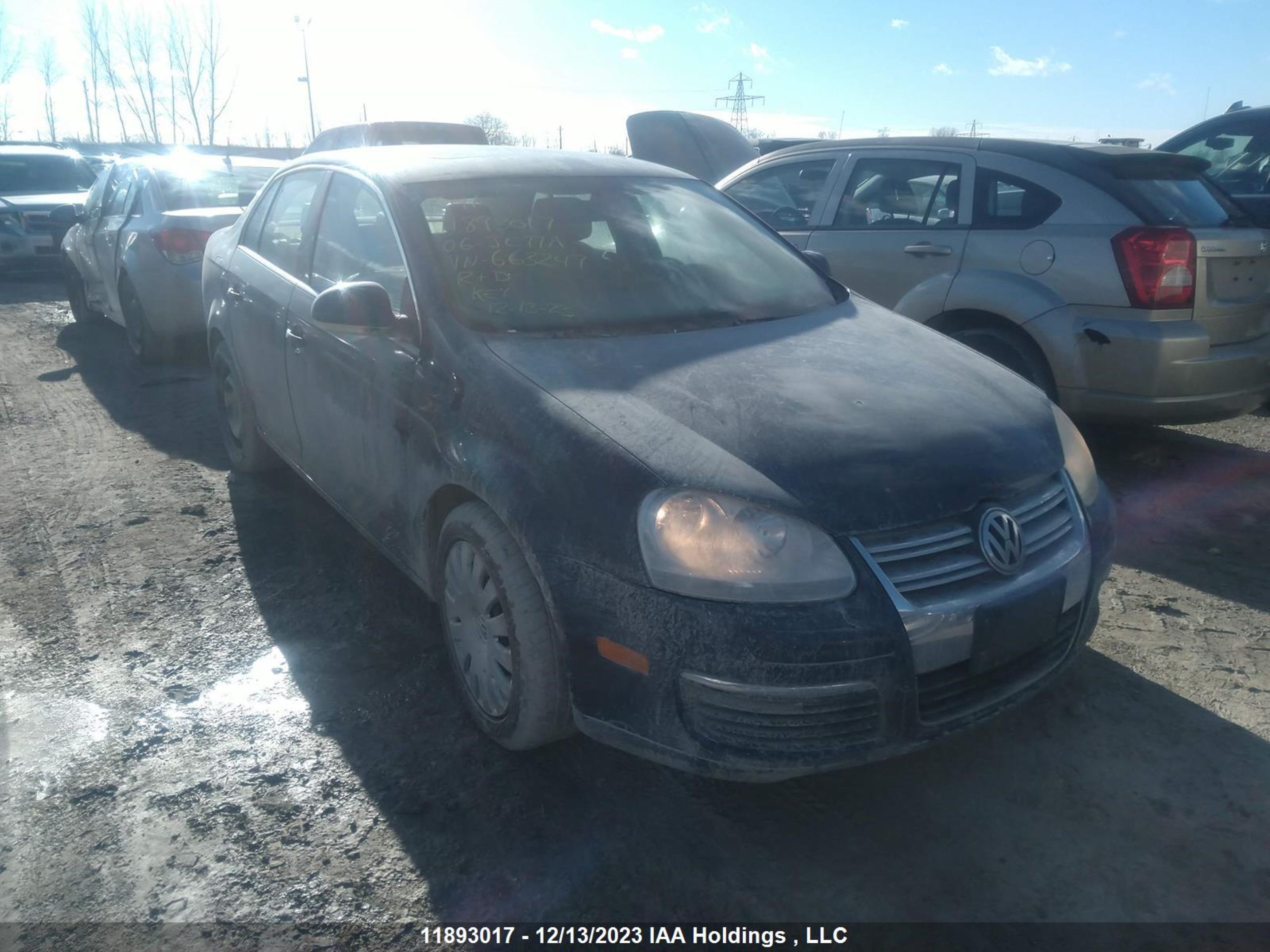 VOLKSWAGEN JETTA 2006 3vwnt71k36m663247