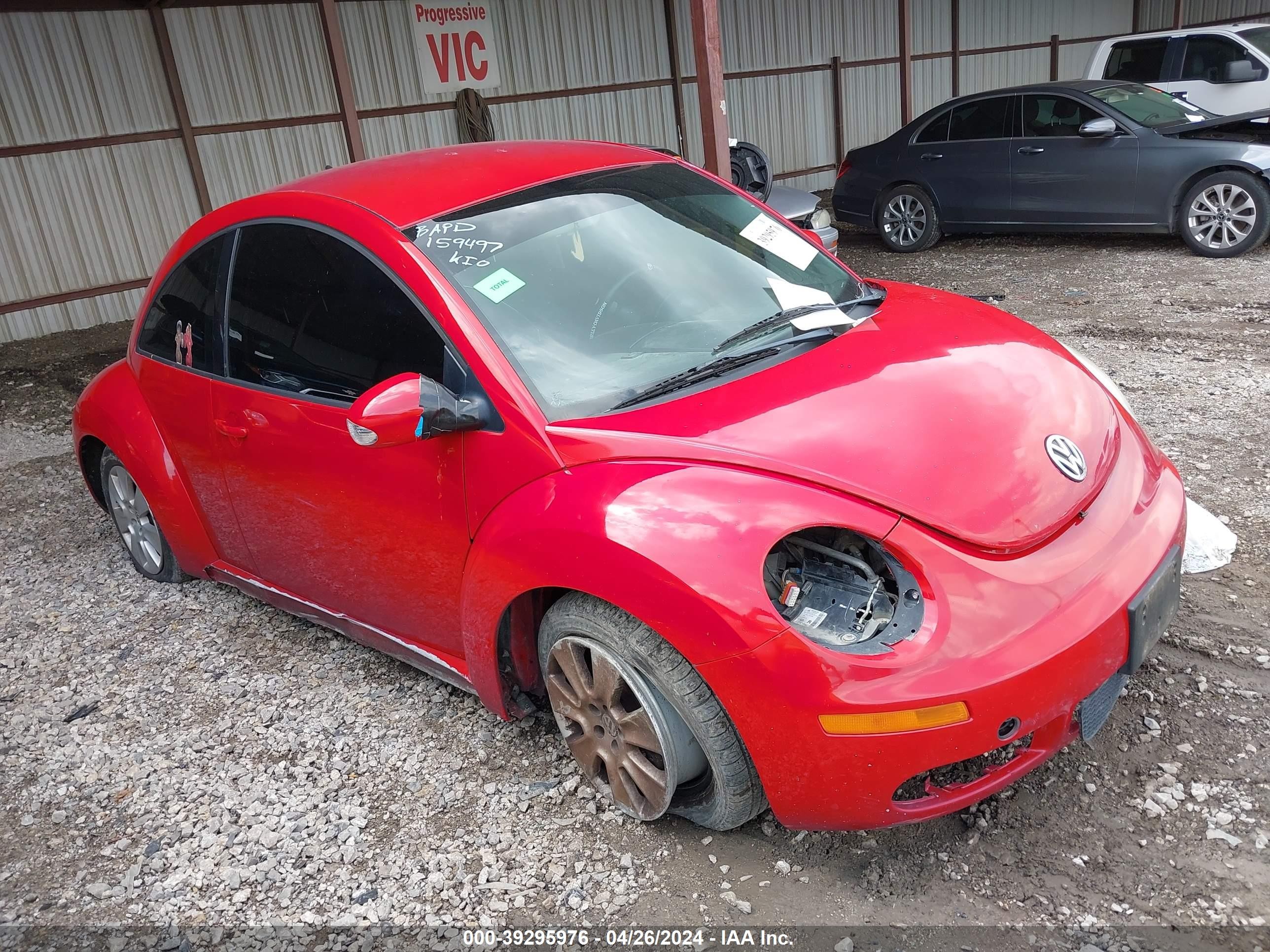 VOLKSWAGEN BEETLE 2008 3vwpg31c18m512313