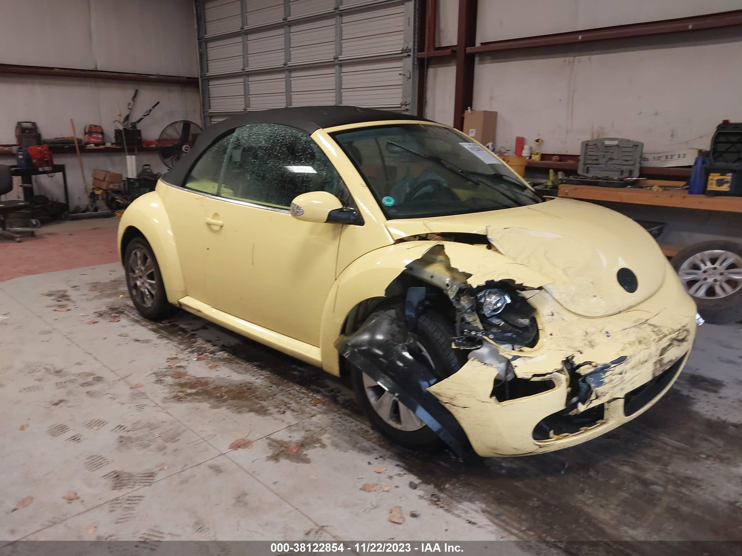 VOLKSWAGEN BEETLE 2008 3vwpg31y18m414166