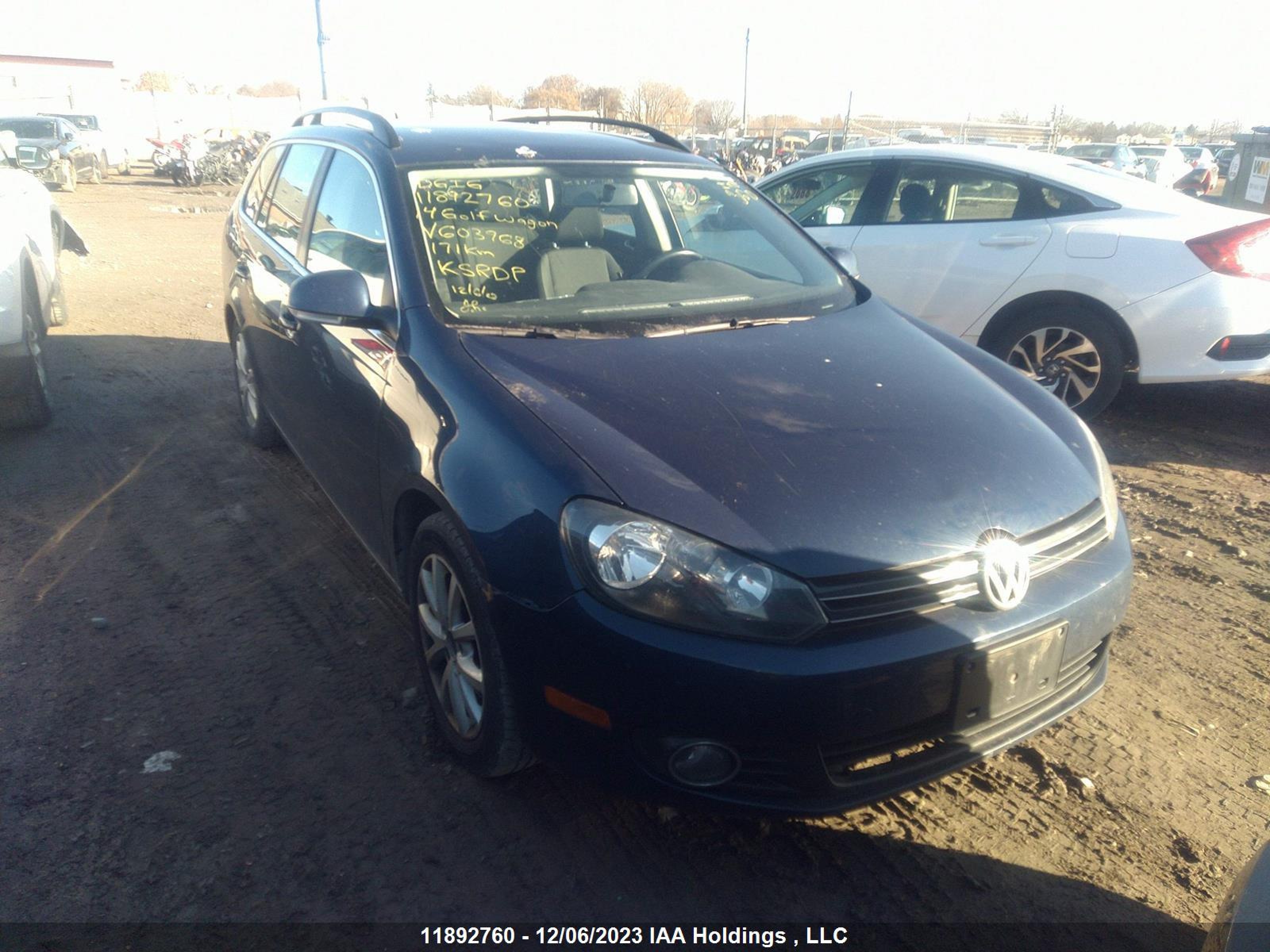 VOLKSWAGEN GOLF 2014 3vwpl7aj5em603968