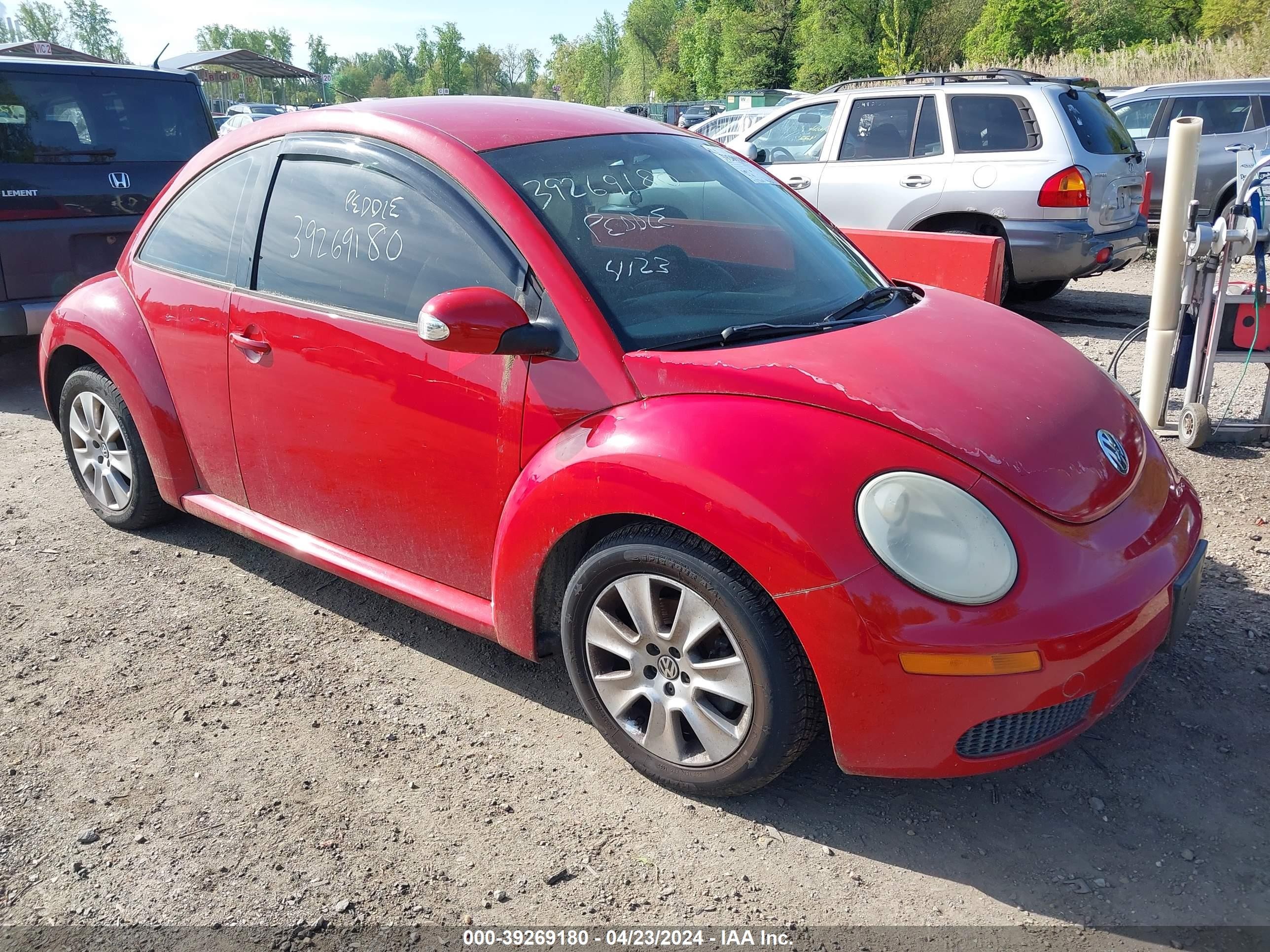 VOLKSWAGEN BEETLE 2008 3vwpw31c88m501490