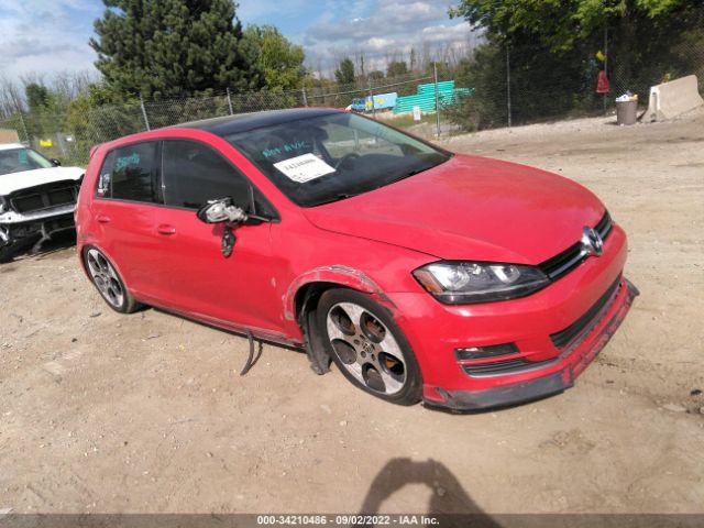 VOLKSWAGEN GOLF 2015 3vwra7au3fm021930