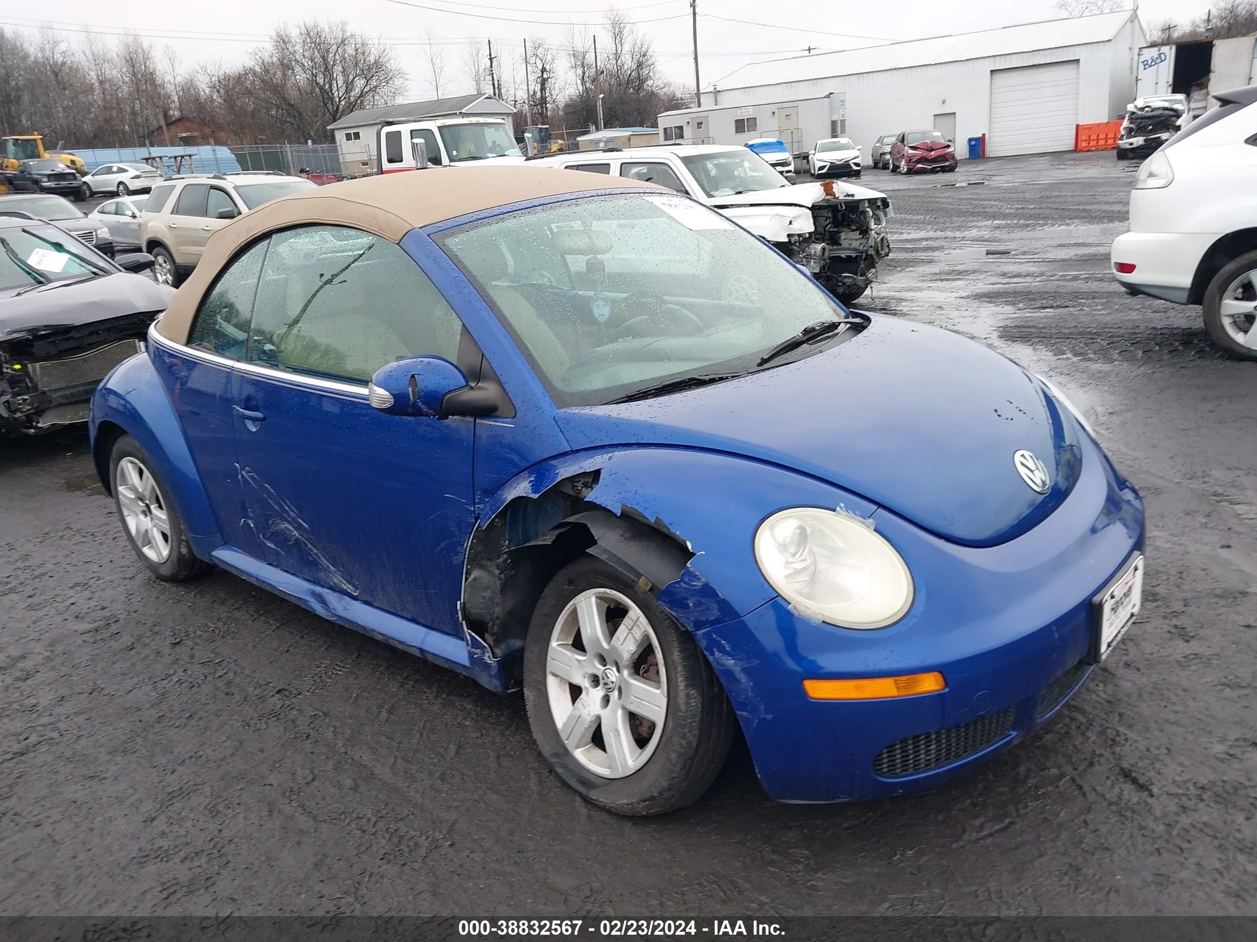 VOLKSWAGEN BEETLE 2007 3vwrf31y07m414198