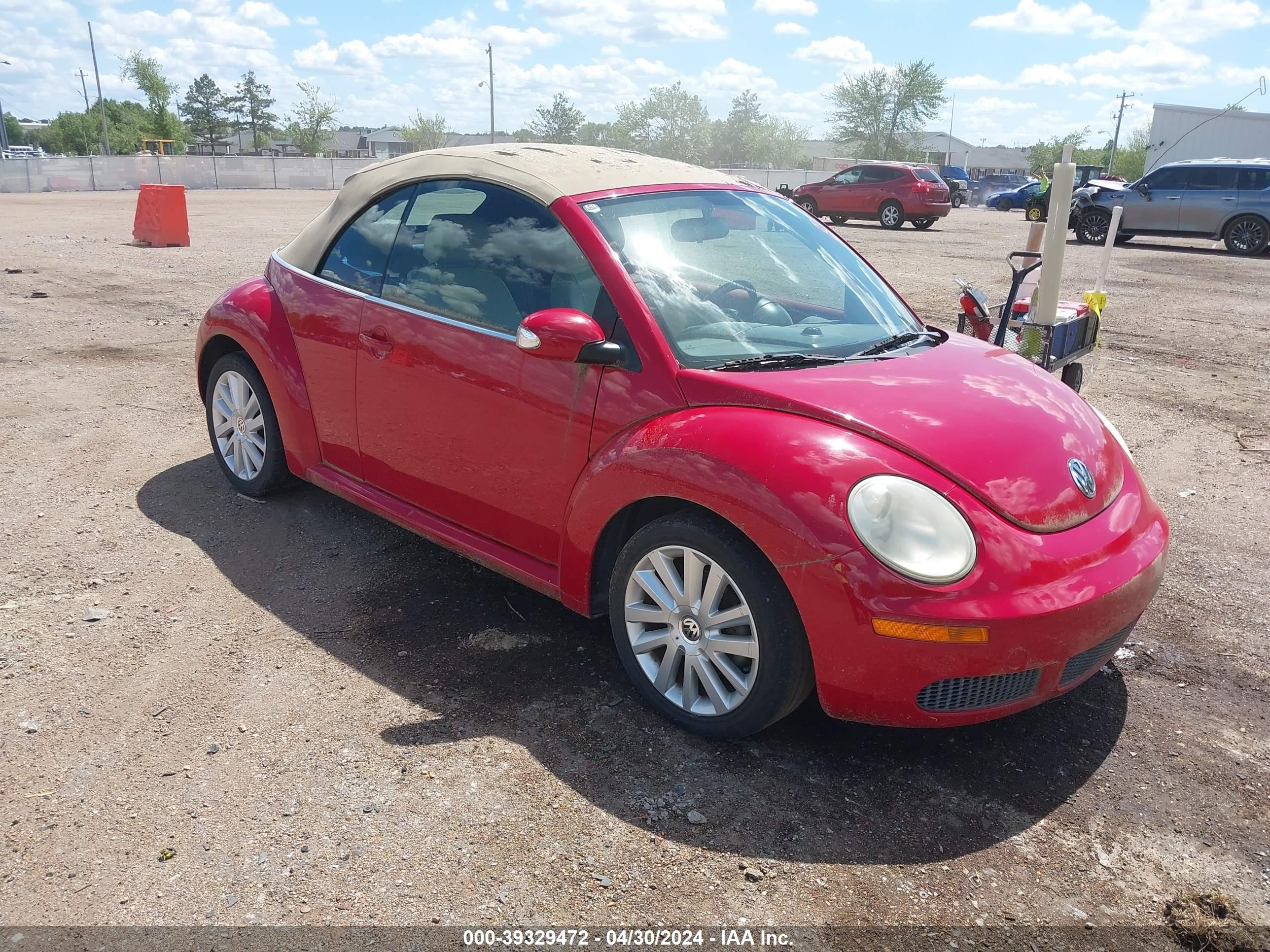 VOLKSWAGEN BEETLE 2008 3vwrf31y08m406667