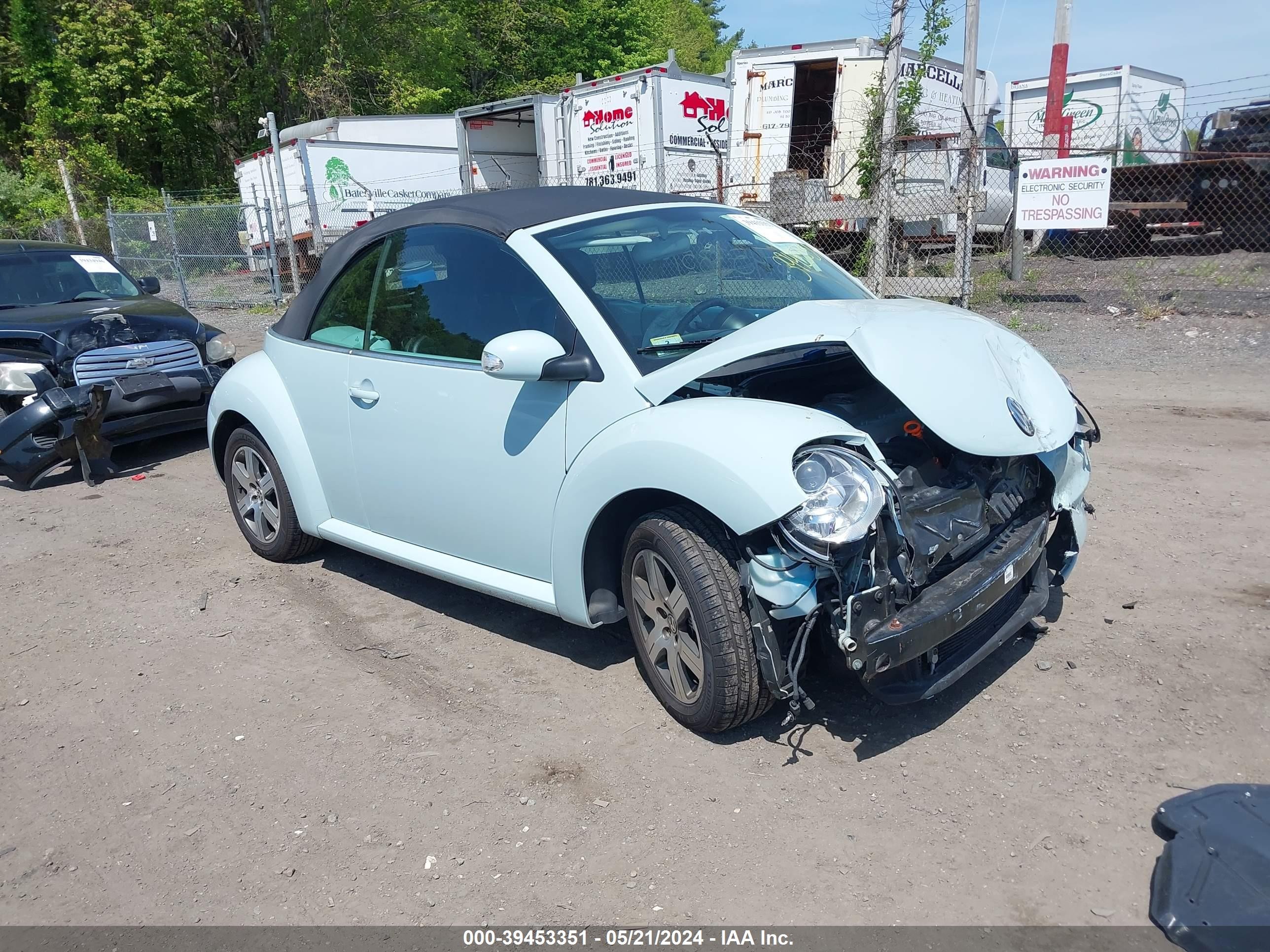 VOLKSWAGEN BEETLE 2006 3vwrf31y36m300775