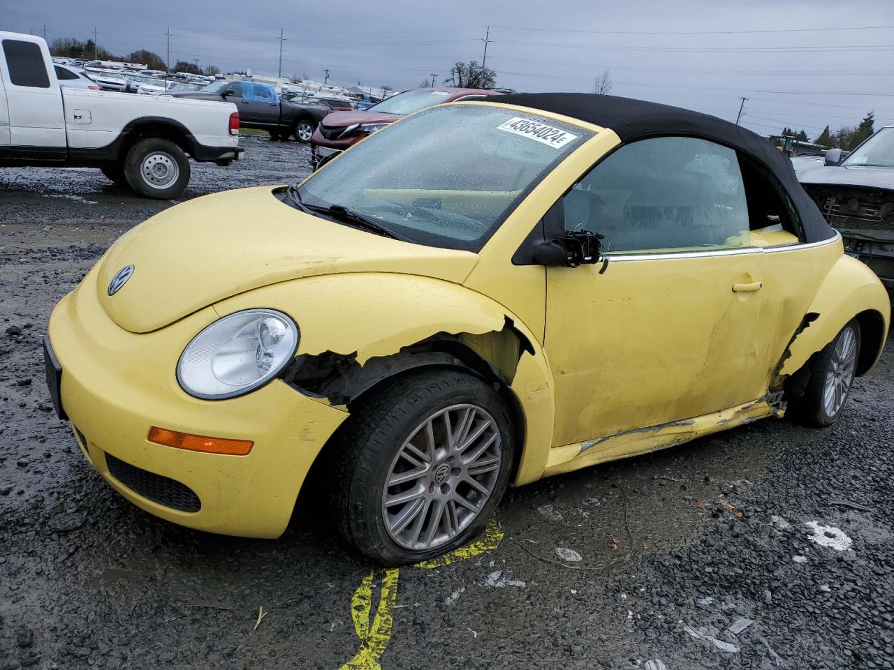 VOLKSWAGEN BEETLE 2007 3vwrf31y37m403941