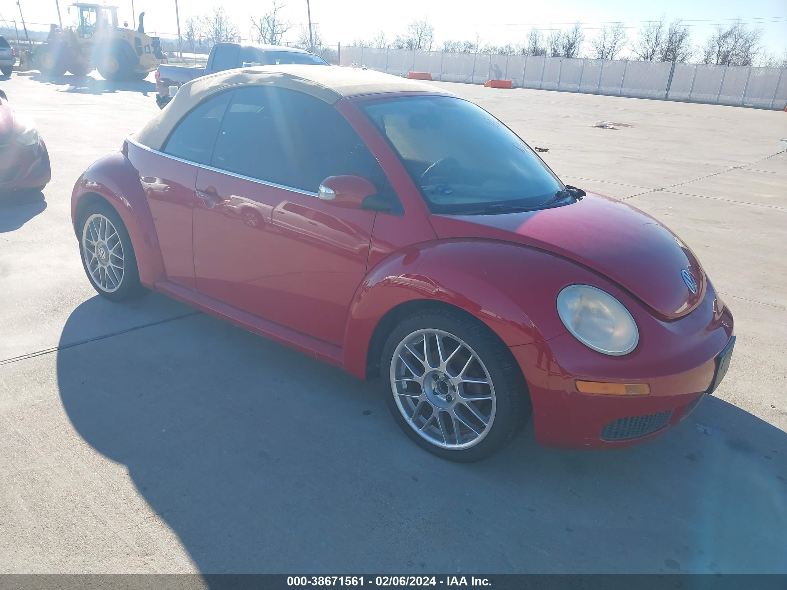 VOLKSWAGEN BEETLE 2007 3vwrf31y67m403903