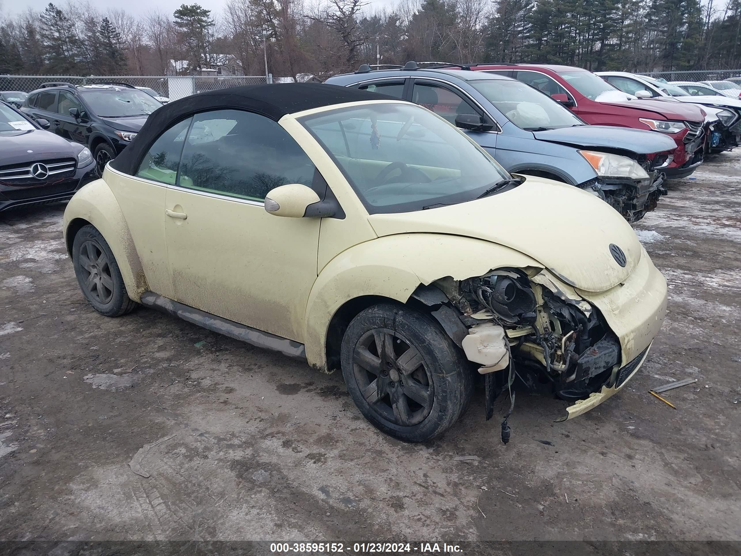 VOLKSWAGEN BEETLE 2007 3vwrf31y77m400525