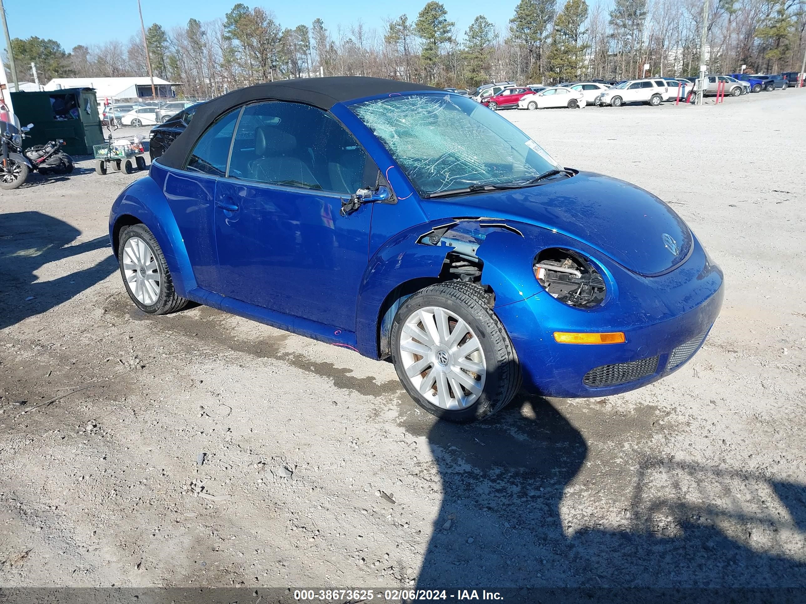 VOLKSWAGEN BEETLE 2008 3vwrf31y88m403256