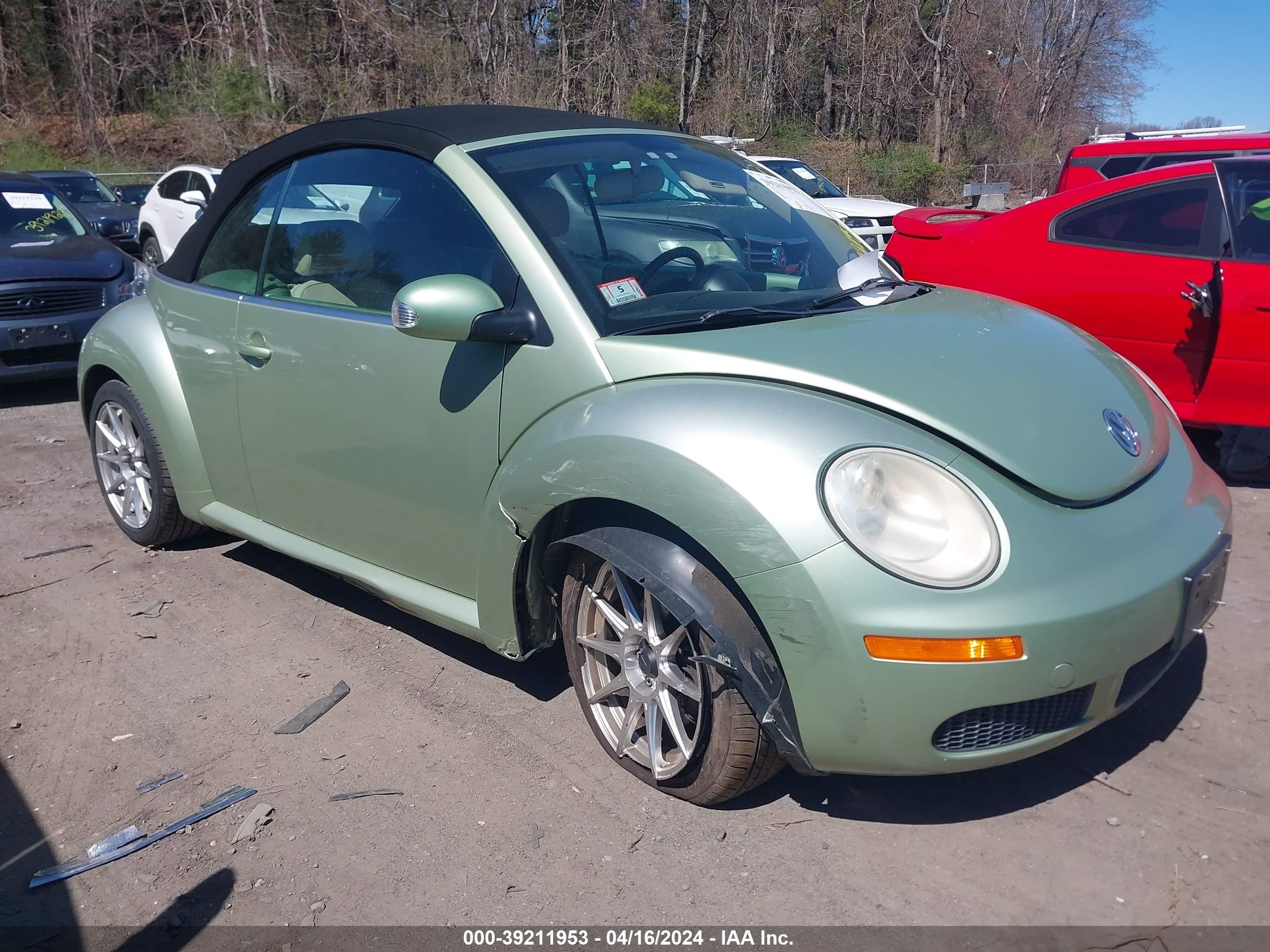 VOLKSWAGEN BEETLE 2008 3vwrg31y08m401420