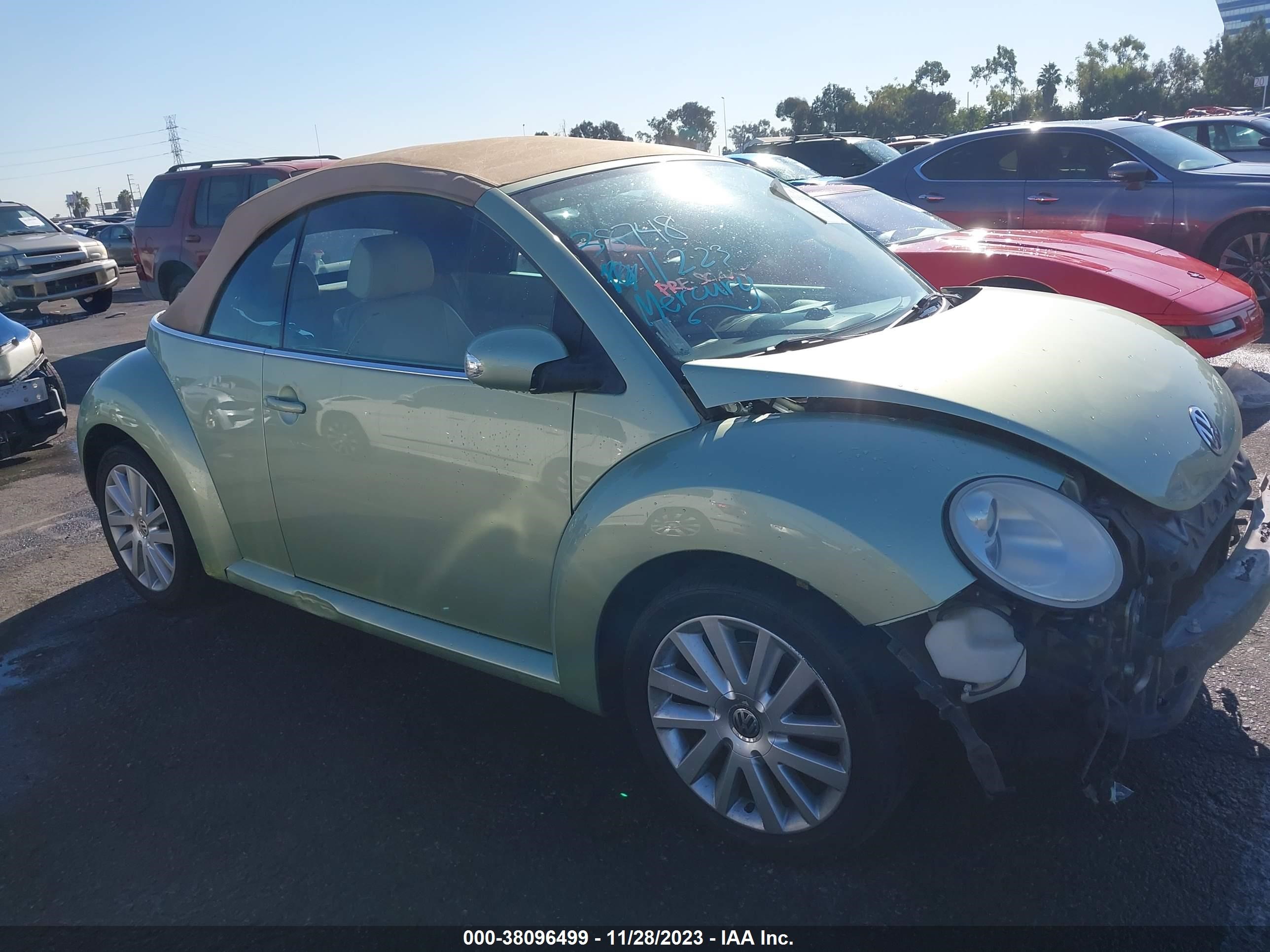 VOLKSWAGEN BEETLE 2009 3vwrg31y19m407986