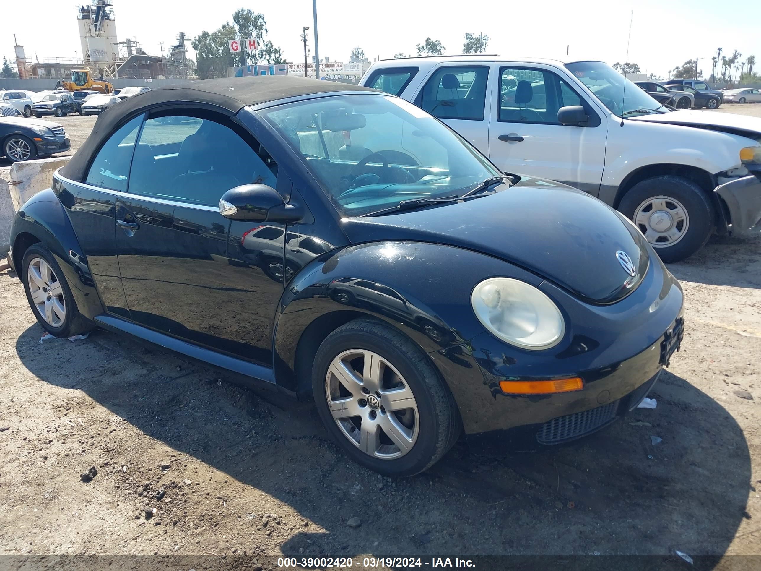 VOLKSWAGEN BEETLE 2007 3vwrg31y47m408885