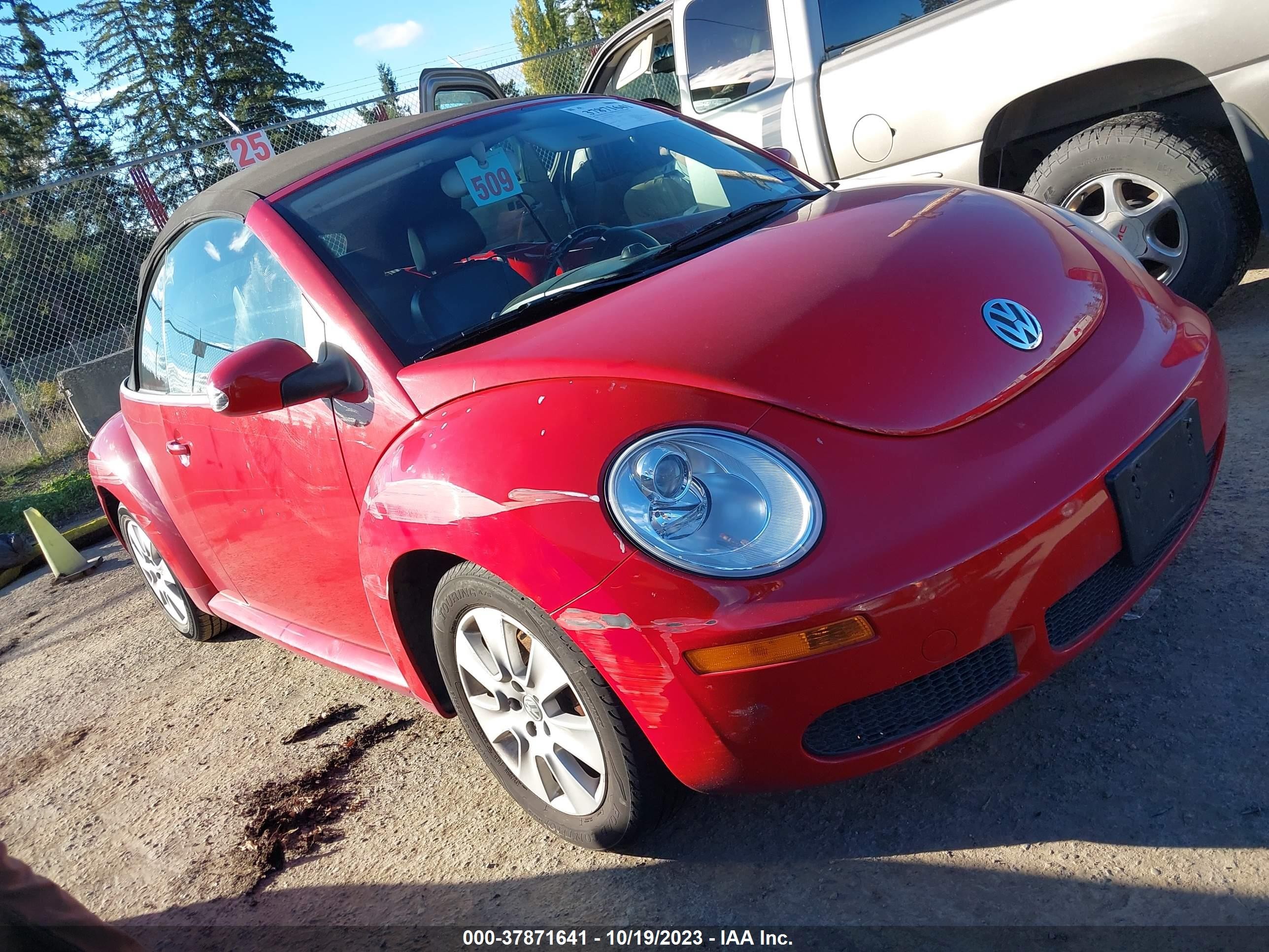 VOLKSWAGEN BEETLE 2009 3vwrg31y69m400984