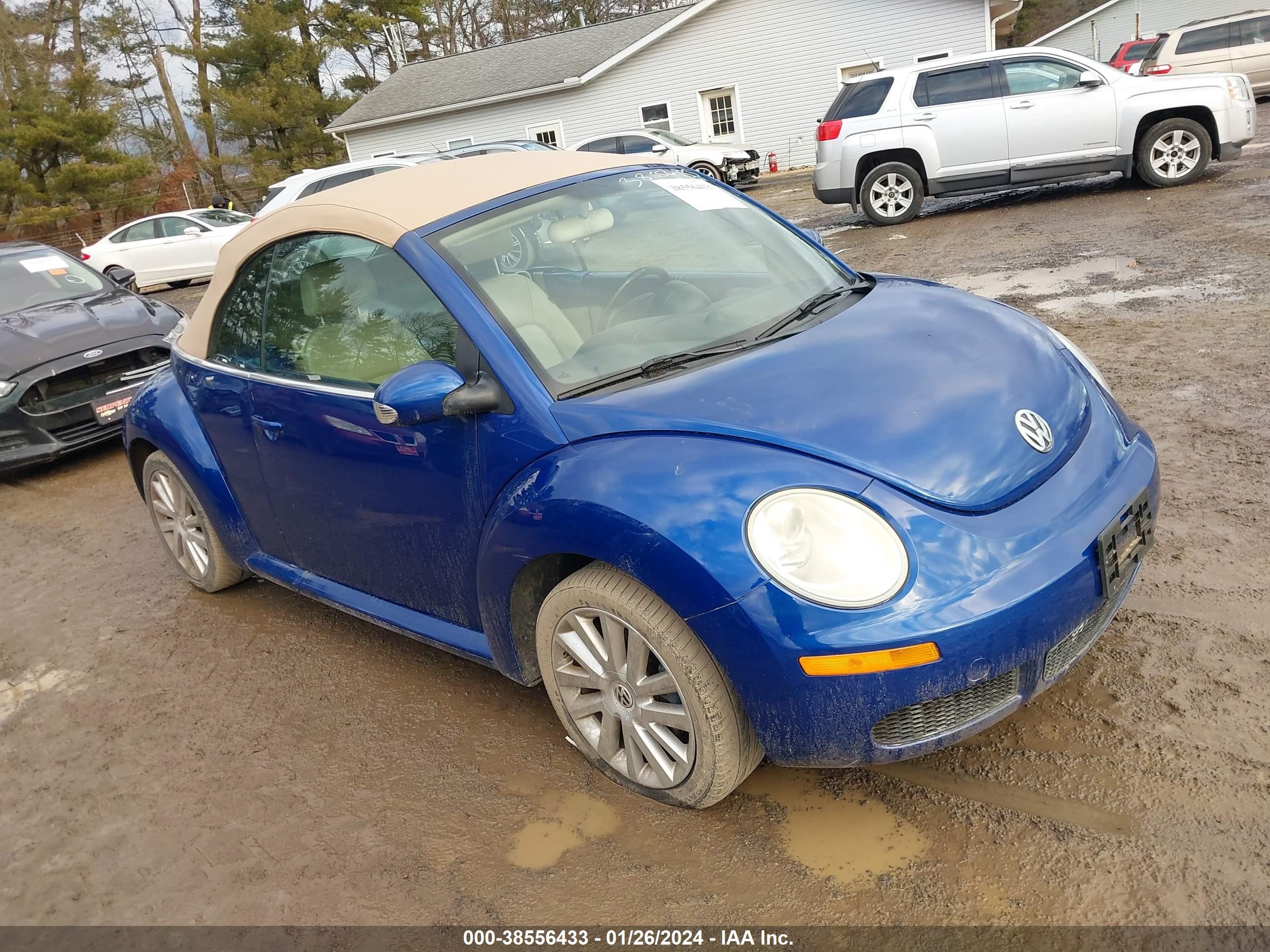 VOLKSWAGEN BEETLE 2008 3vwrg31y78m417808