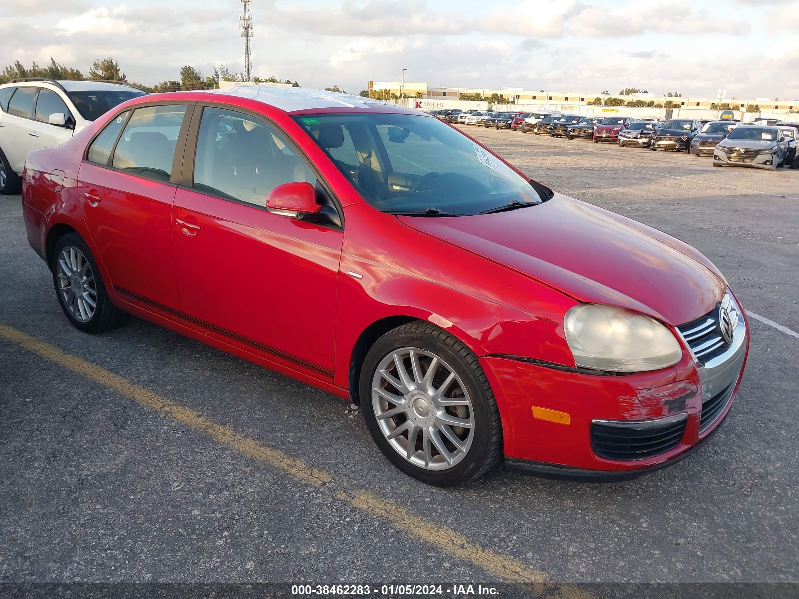 VOLKSWAGEN JETTA 2008 3vwrj71k28m124676