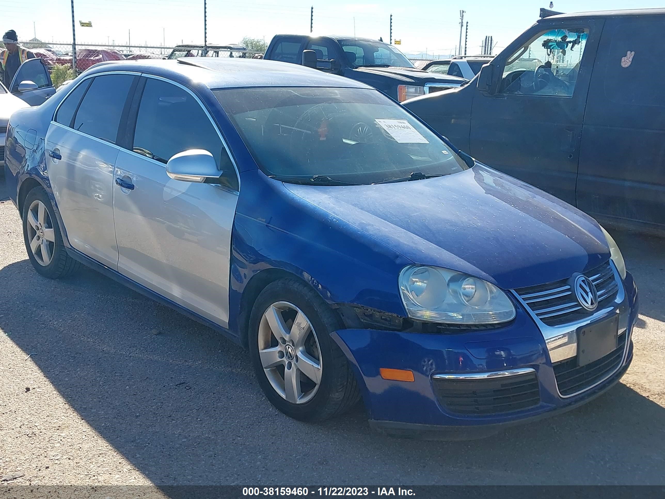 VOLKSWAGEN JETTA 2008 3vwrm71k38m172193