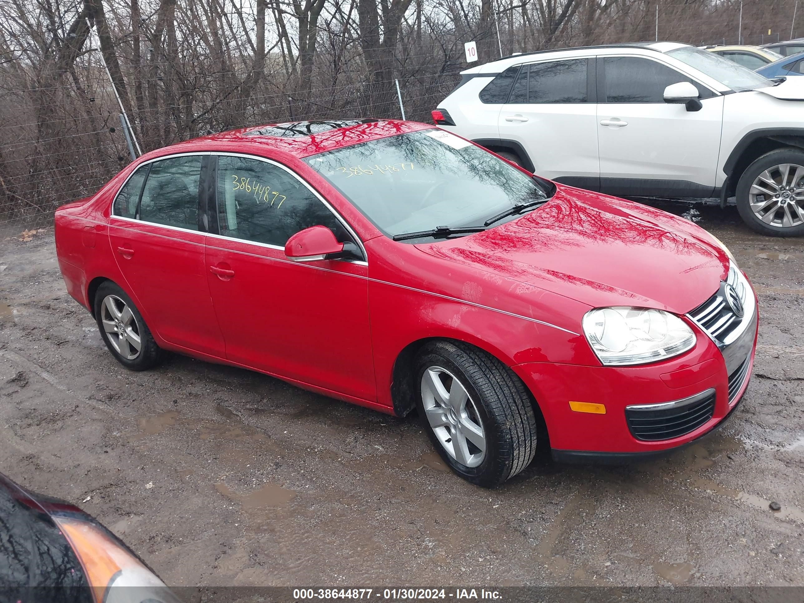 VOLKSWAGEN JETTA 2008 3vwrm71k48m016910