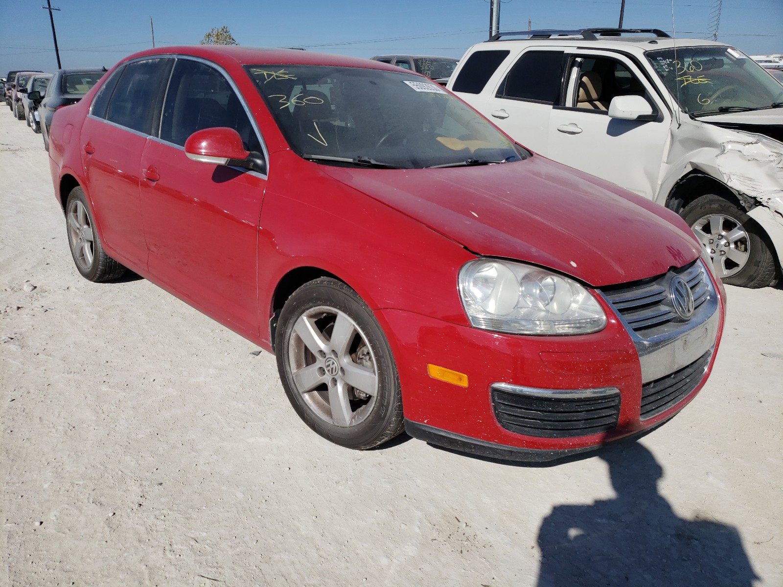 VOLKSWAGEN JETTA SE 2008 3vwrm71k68m073657