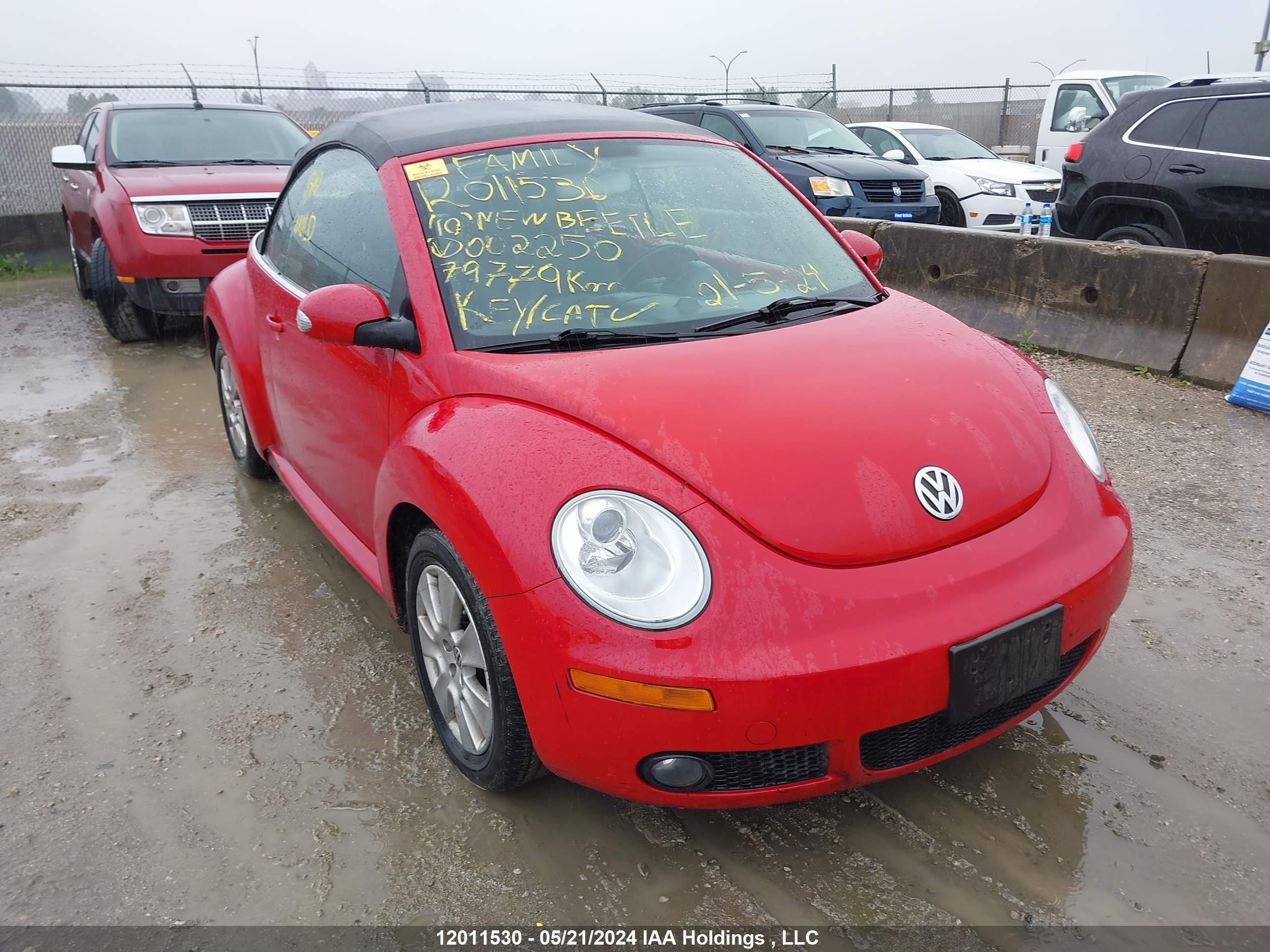 VOLKSWAGEN BEETLE 2010 3vwrw2al1am002250