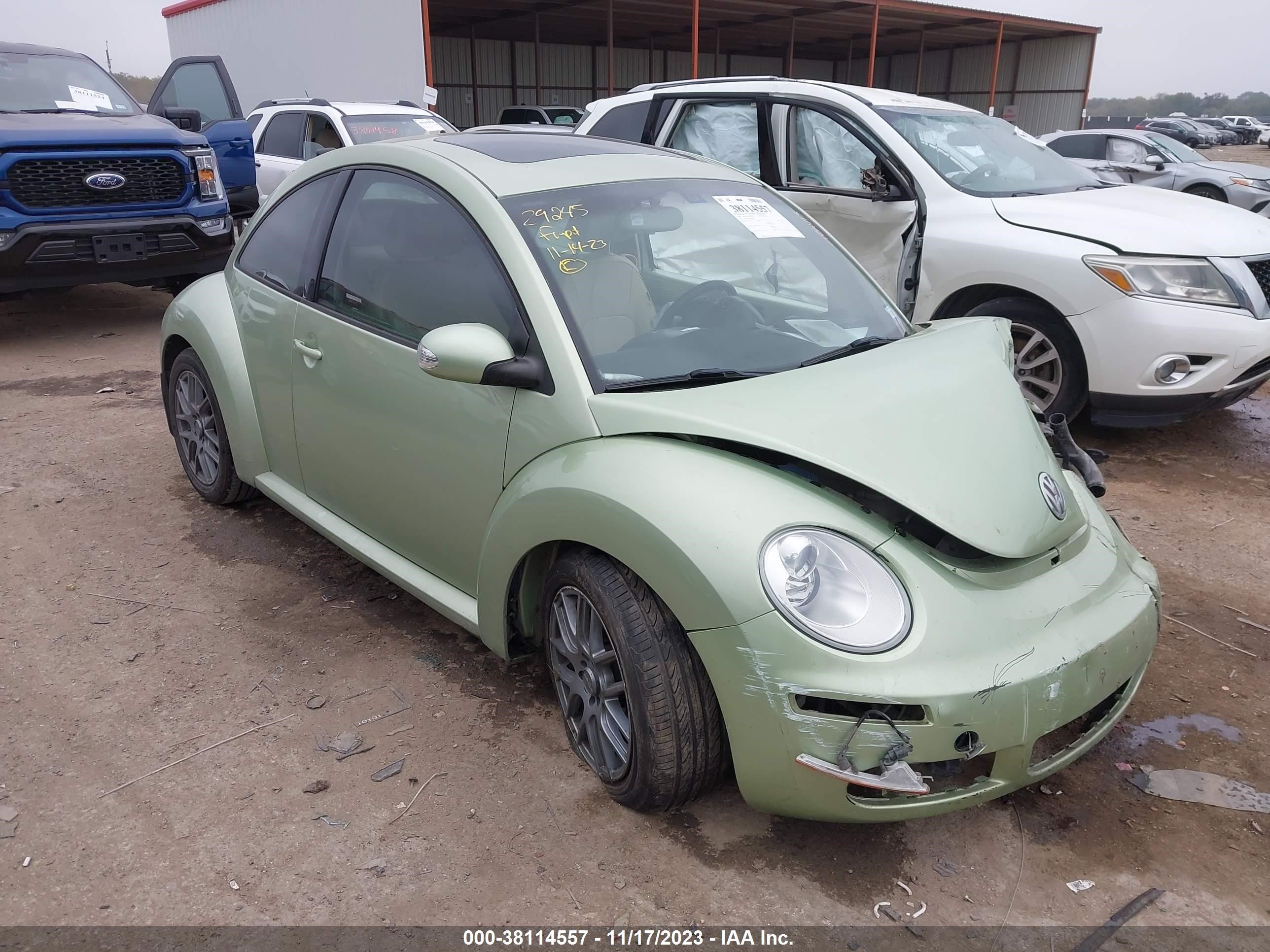 VOLKSWAGEN BEETLE 2008 3vwrw31c78m510304