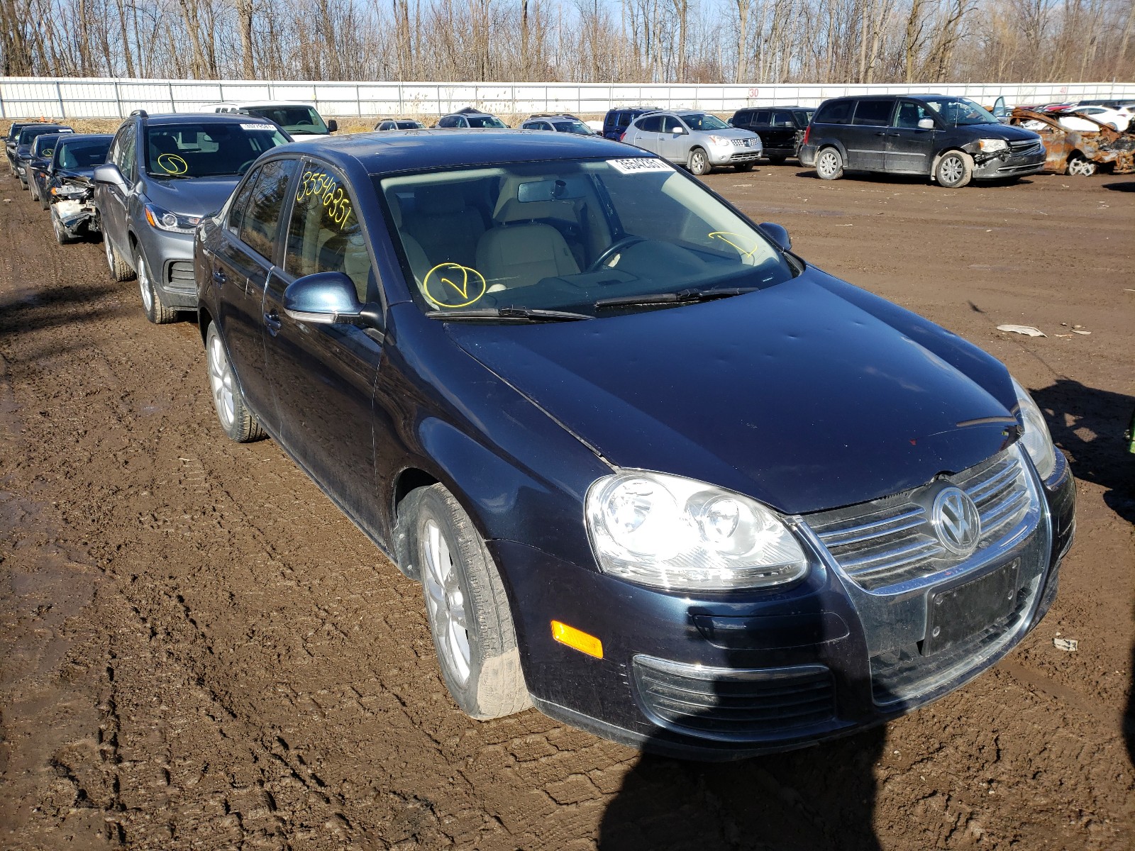 VOLKSWAGEN JETTA SE 2010 3vwrx7aj9am127831