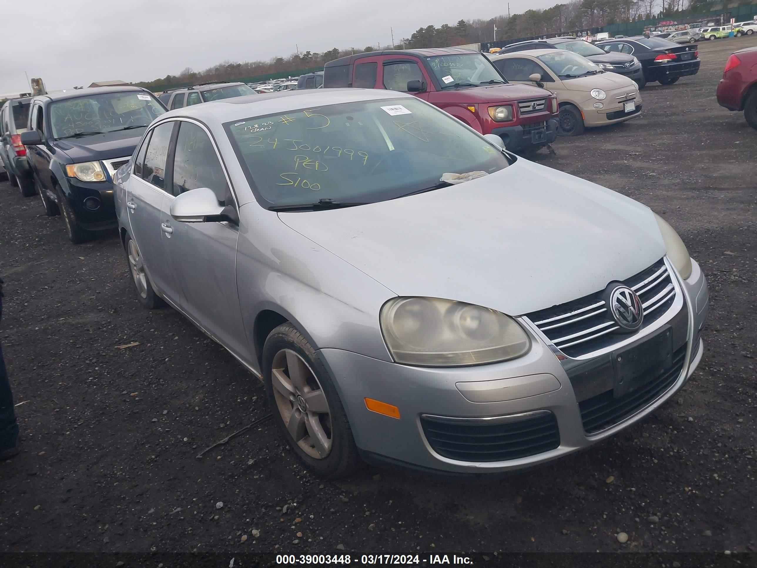 VOLKSWAGEN JETTA 2008 3vwrz71k08m080296