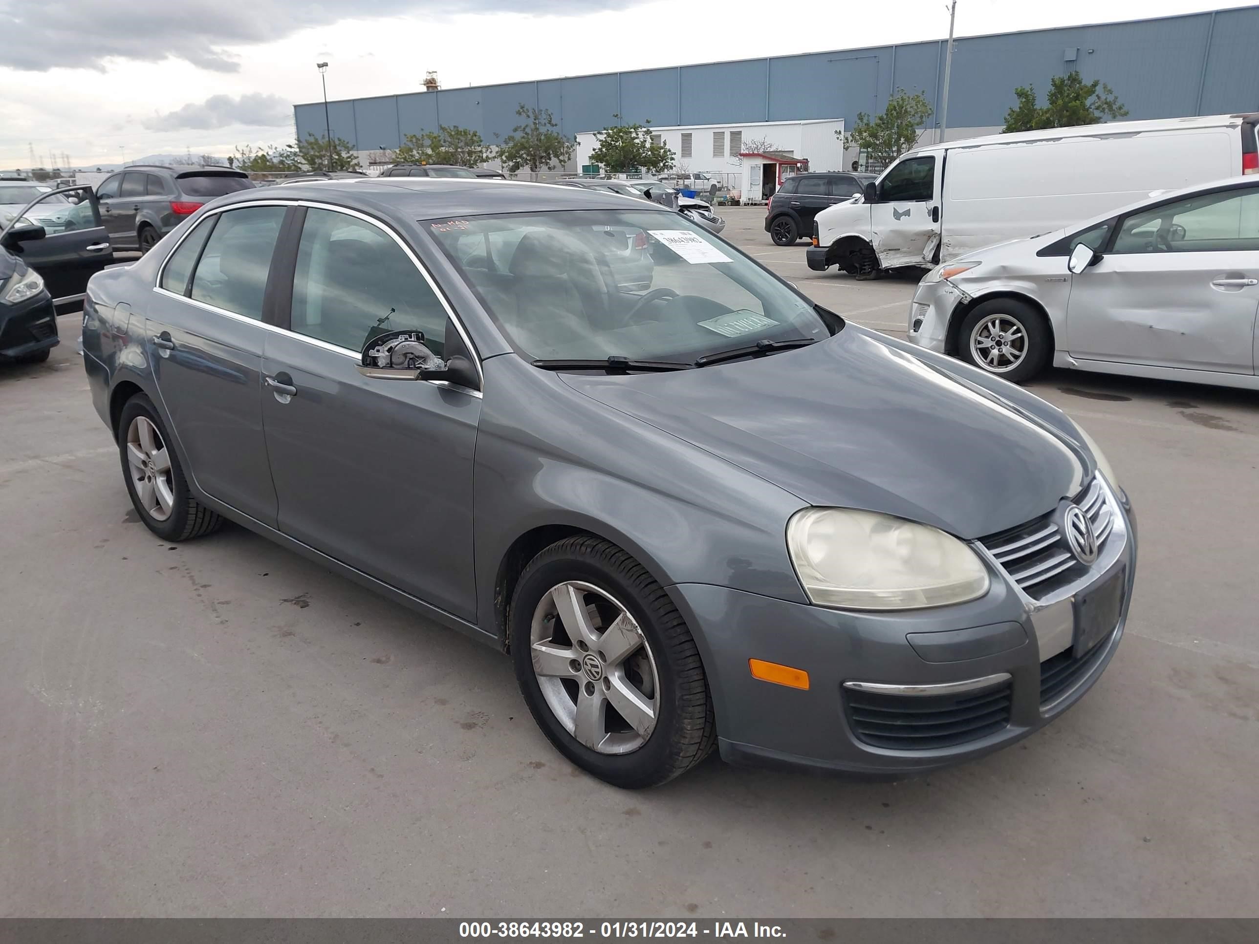 VOLKSWAGEN JETTA 2008 3vwrz71k38m072287