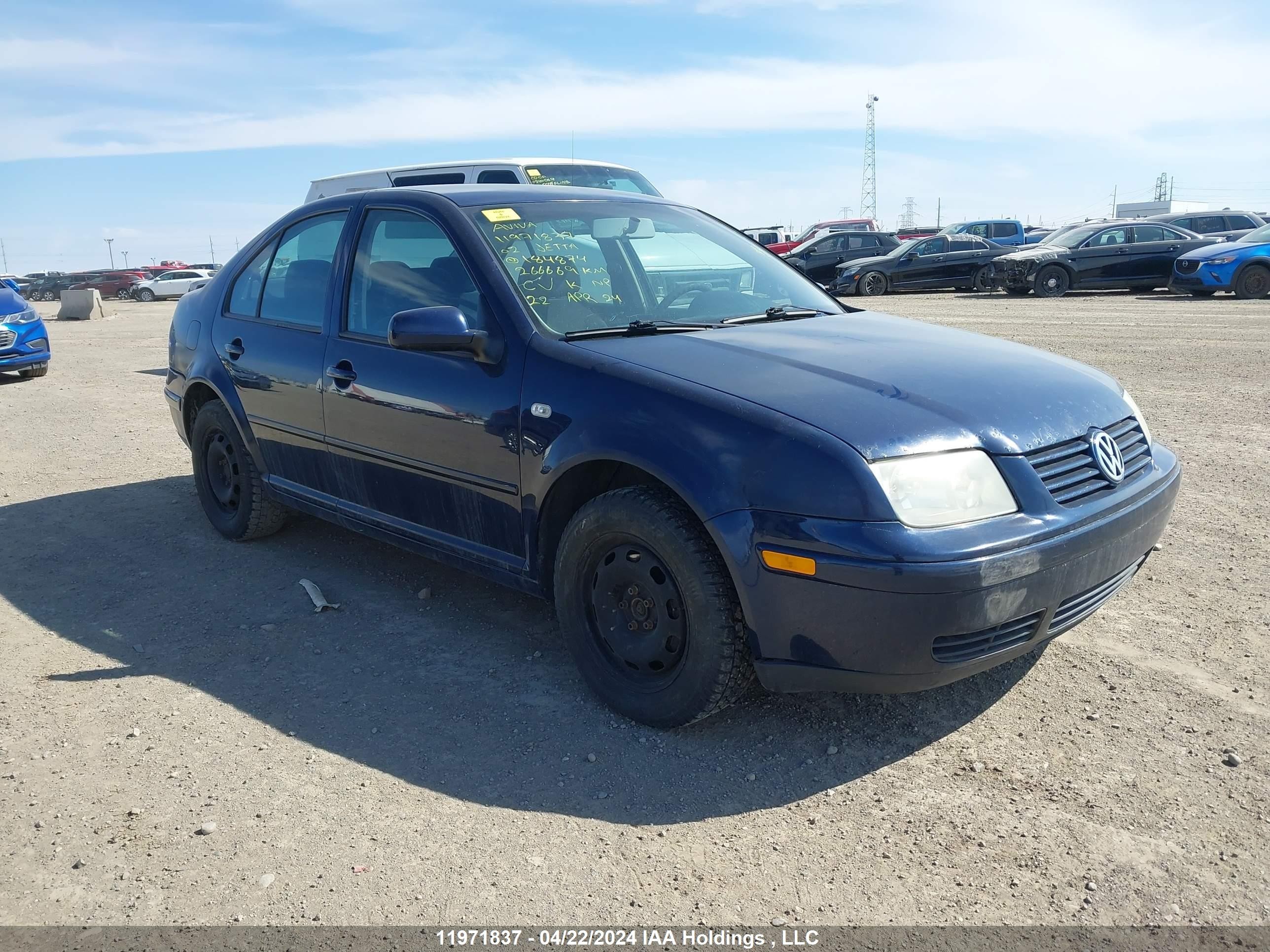 VOLKSWAGEN JETTA 2002 3vwse29m12m184874