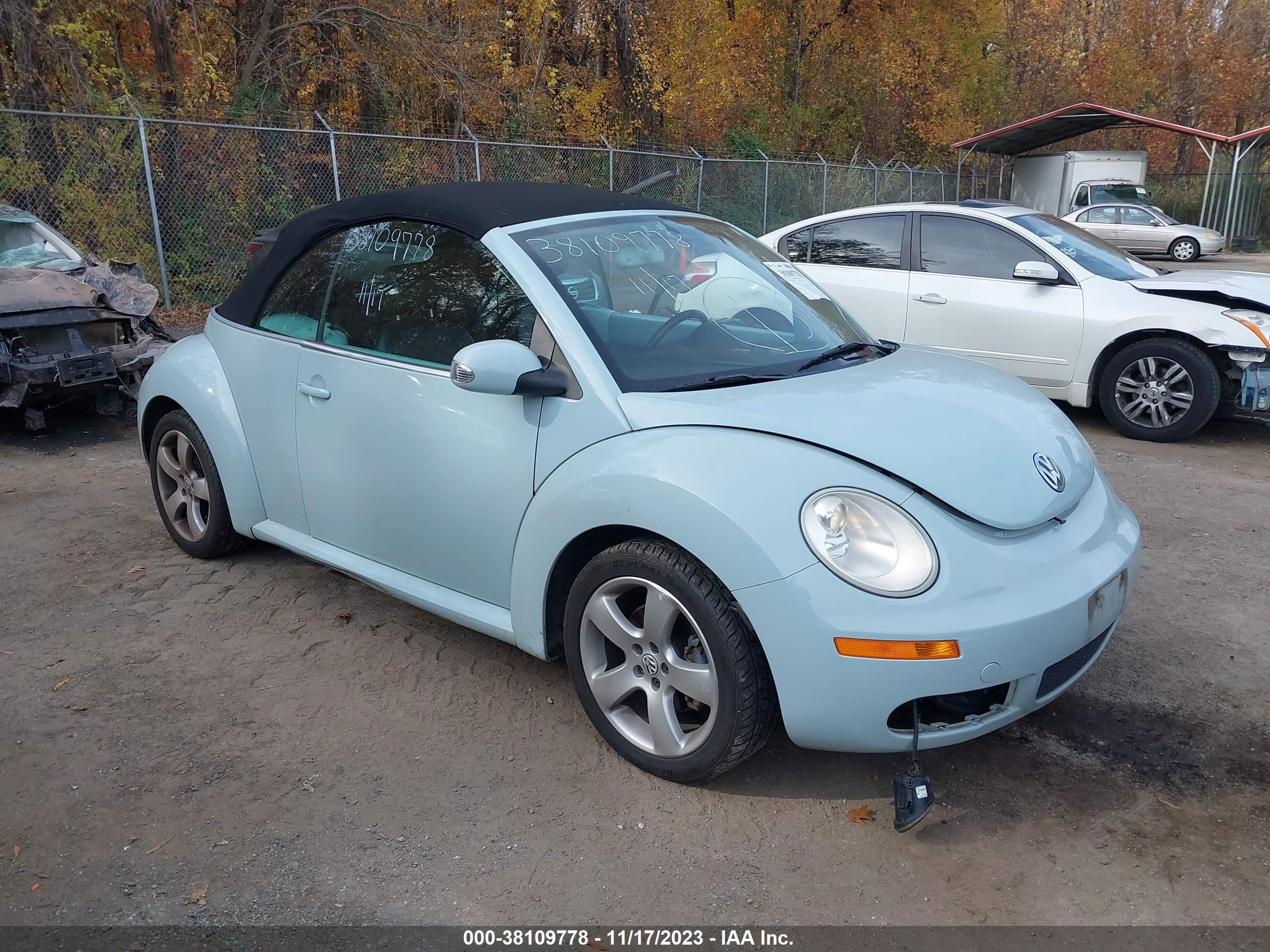 VOLKSWAGEN BEETLE 2006 3vwsf31y36m302625