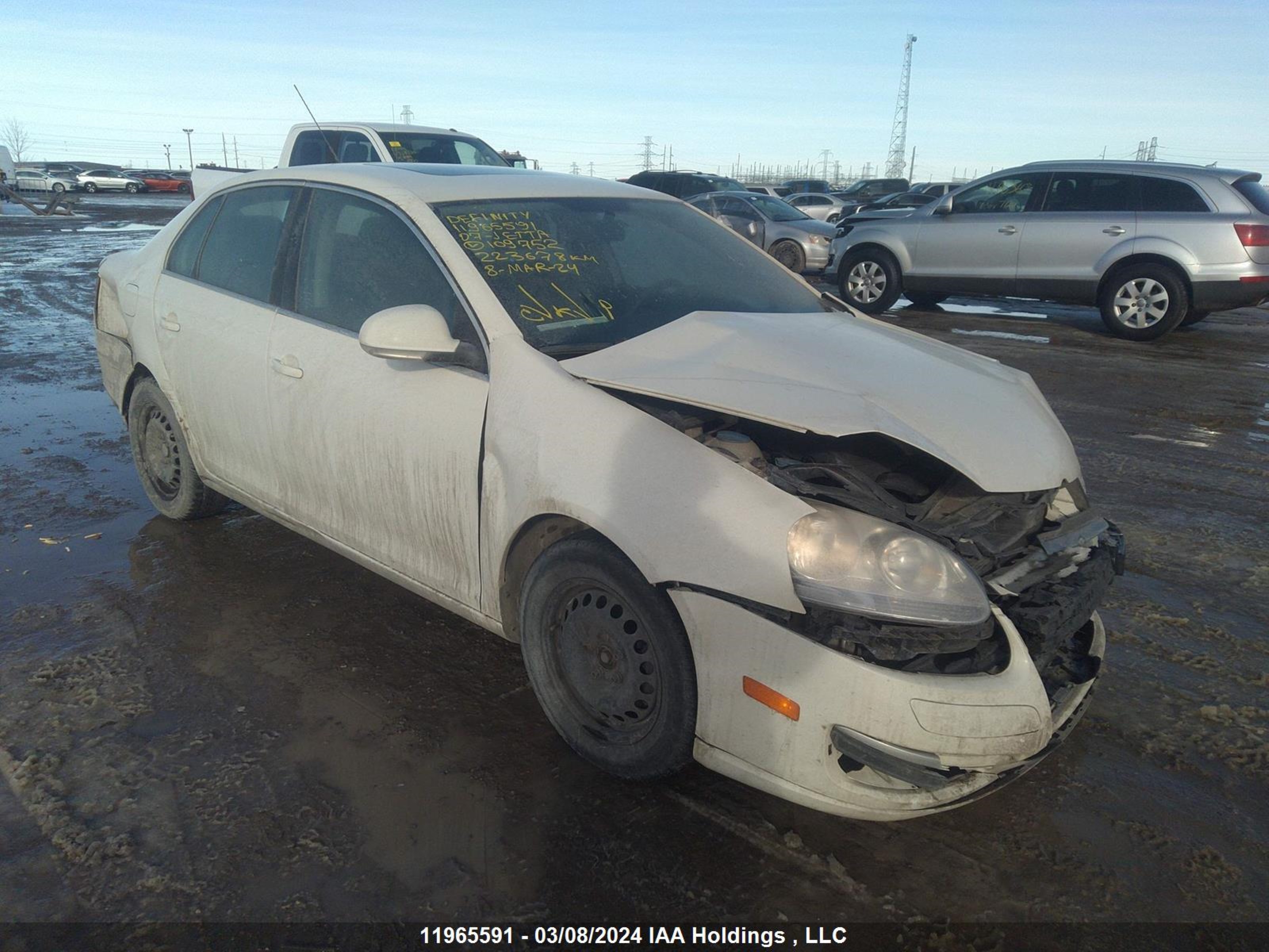 VOLKSWAGEN JETTA 2007 3vwsf71k37m109752