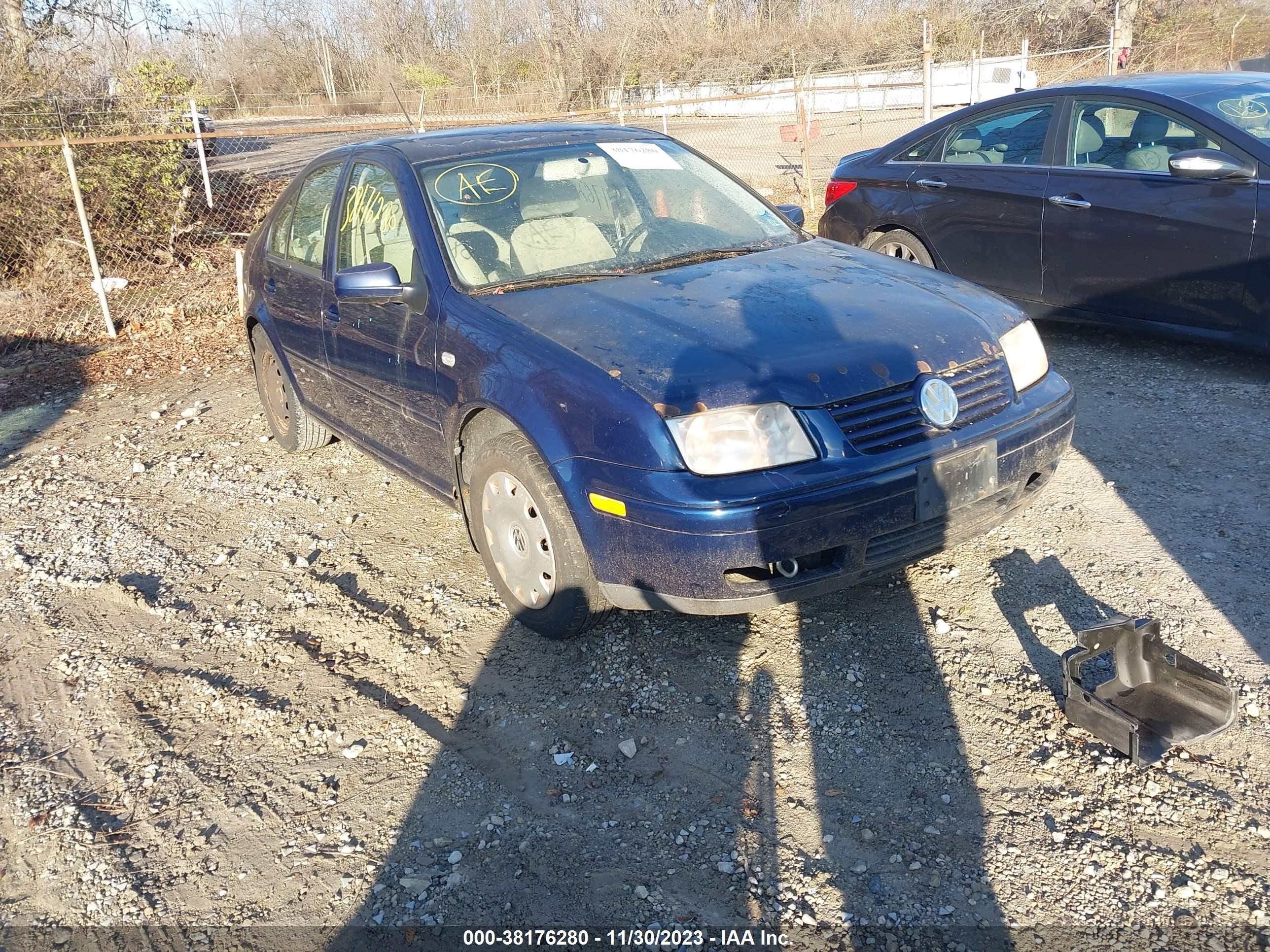 VOLKSWAGEN JETTA 2001 3vwsk69m11m108960