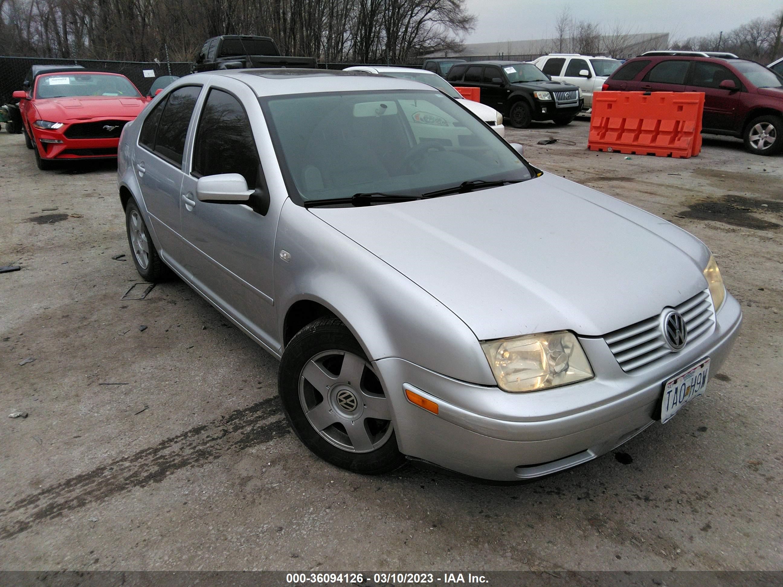 VOLKSWAGEN JETTA 2001 3vwsk69m41m222192