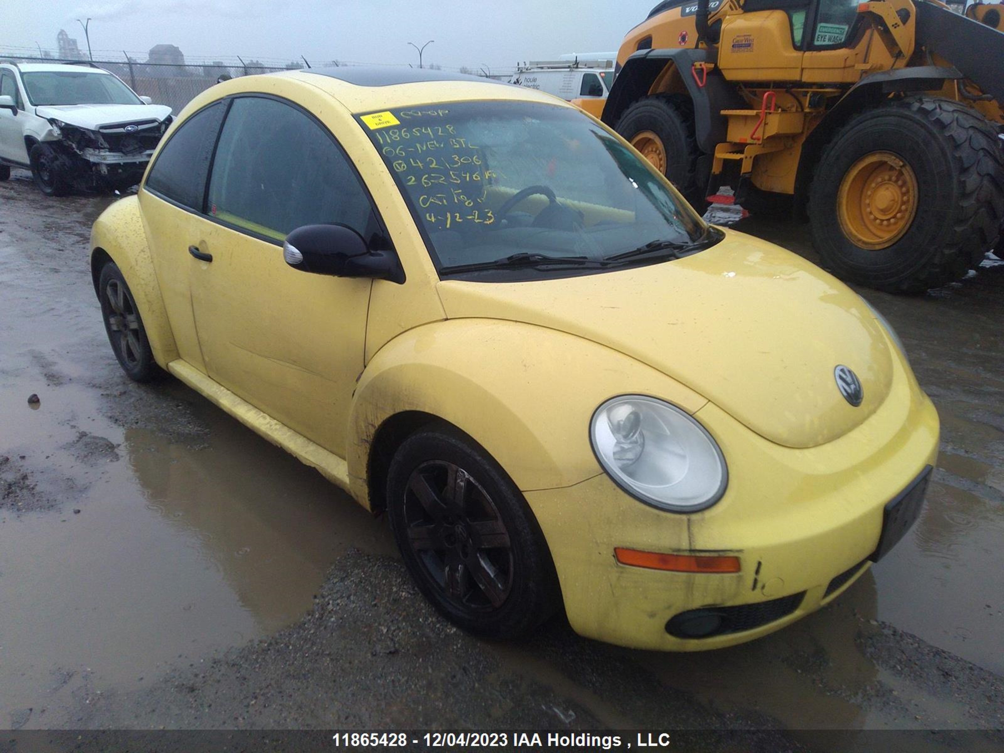 VOLKSWAGEN BEETLE 2006 3vwsr21c46m421306