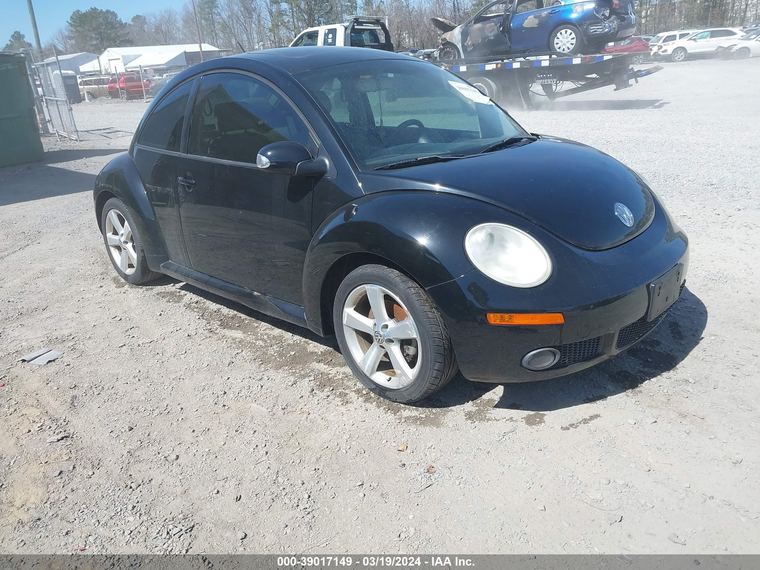 VOLKSWAGEN BEETLE 2007 3vwsw31c47m504444