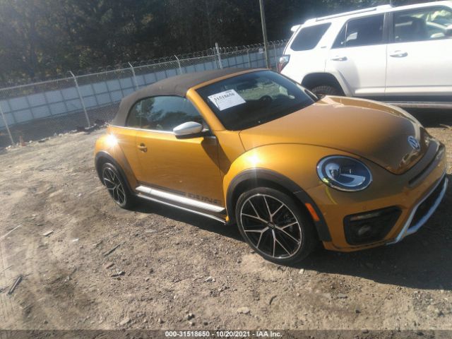 VOLKSWAGEN BEETLE CONVERTIBLE 2017 3vwt17atxhm811158