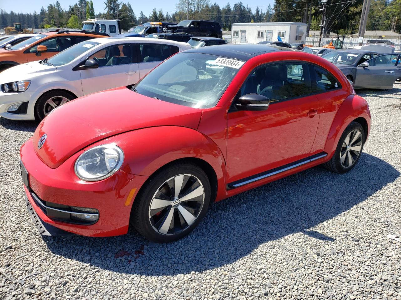 VOLKSWAGEN BEETLE 2012 3vwv67at6cm656787